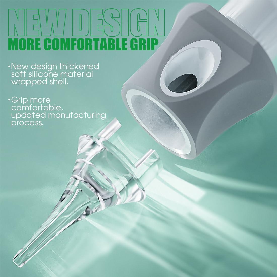 Cartuchos de Agujas de Tatuaje Dragonhawk Glide 50 Unidades 1001RL