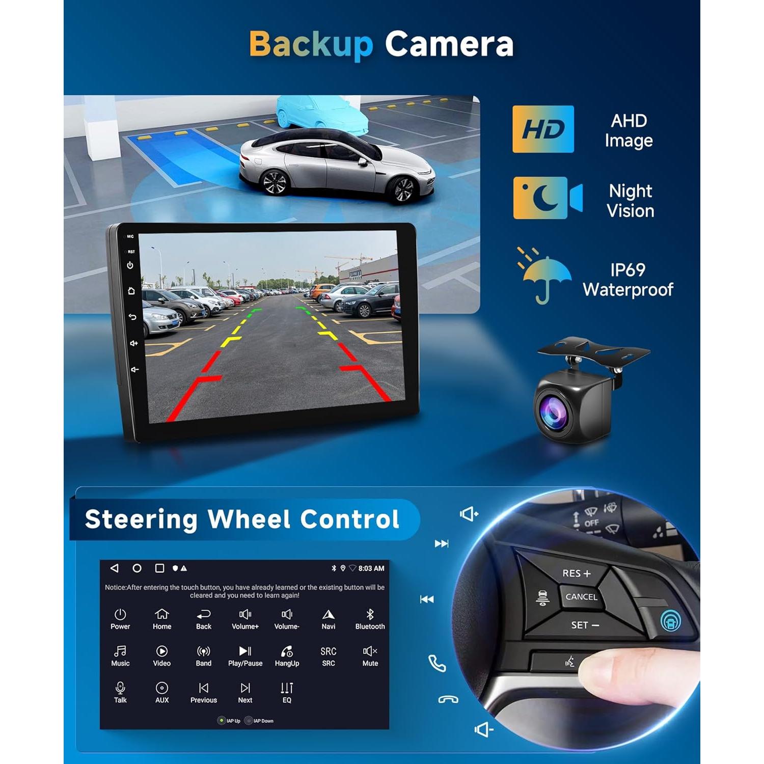 Estéreo de Coche METEESER 2+64G para Toyota Camry 2006-2011