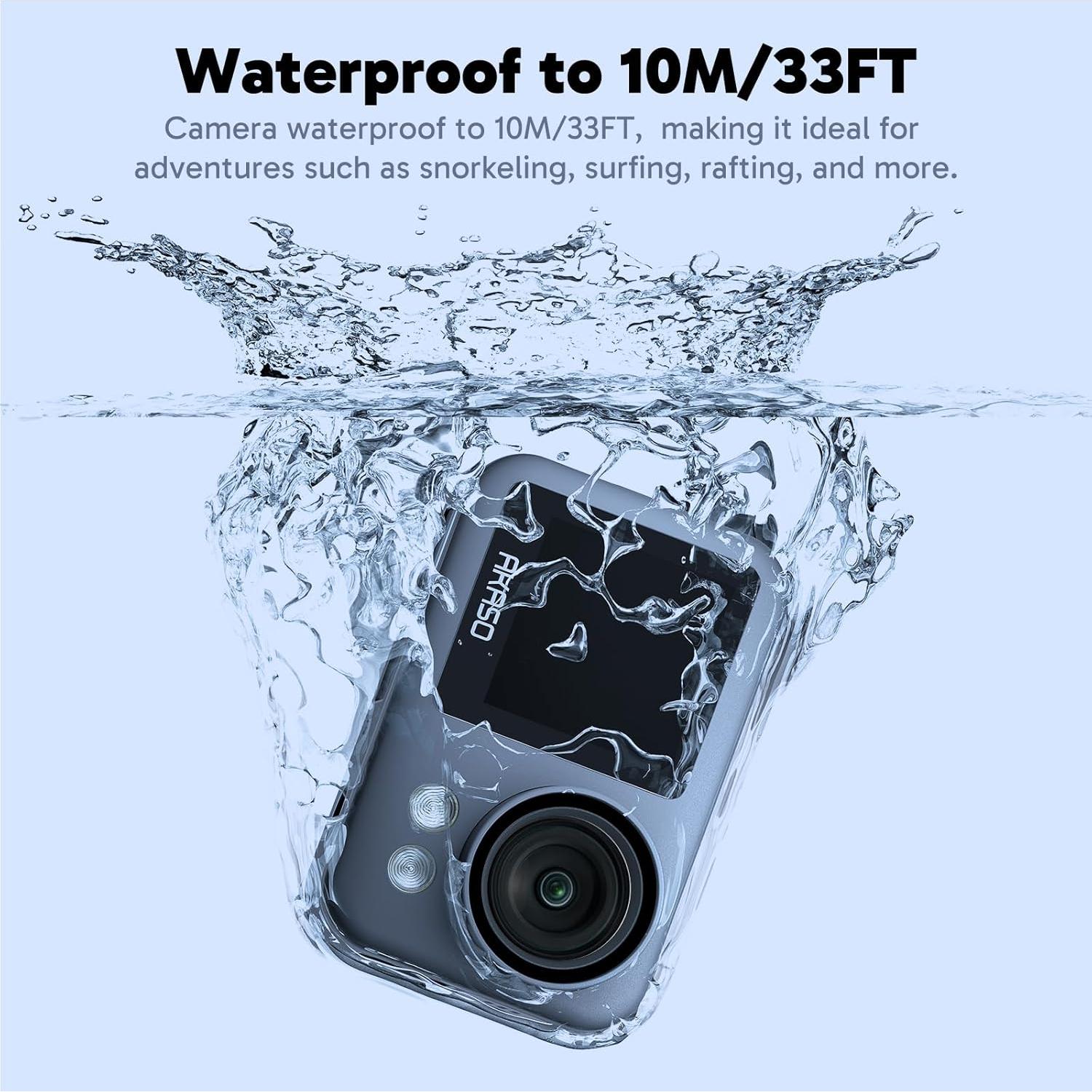 Cámara de Acción AKASO Brave 4 Elite 4K 60fps Impermeable