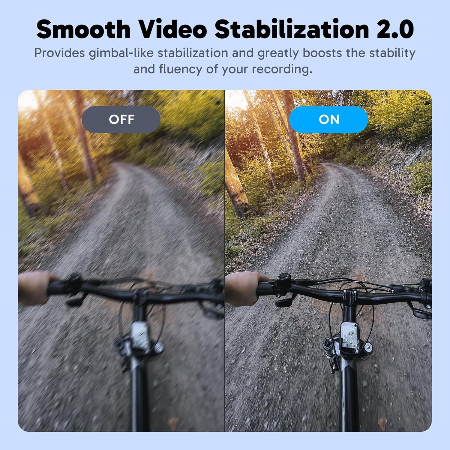 Cámara de Acción AKASO Brave 4 Elite 4K 60fps Impermeable