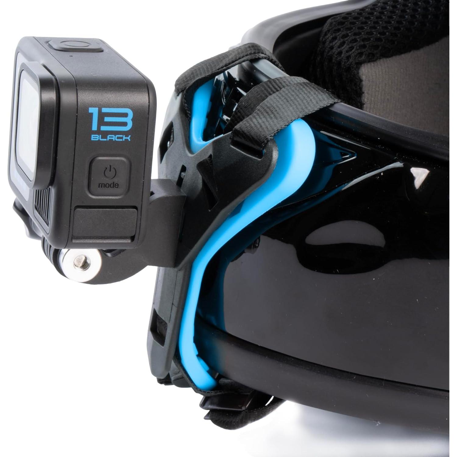 Soporte para casco de motocicleta Reflex Camera con correas ajustables