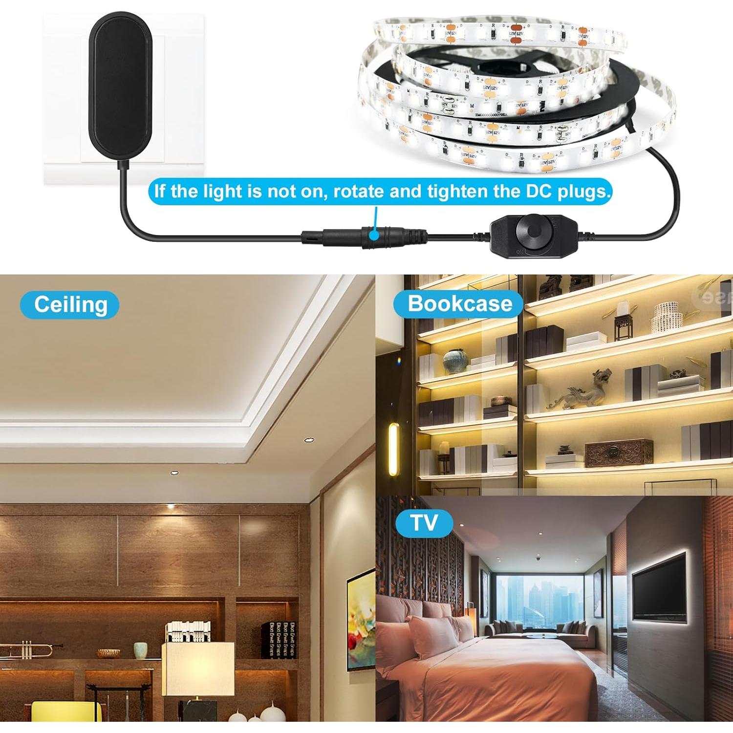 Adaptador de Alimentación 12V GXILEE 2A con Regulador y Cable 1.83m