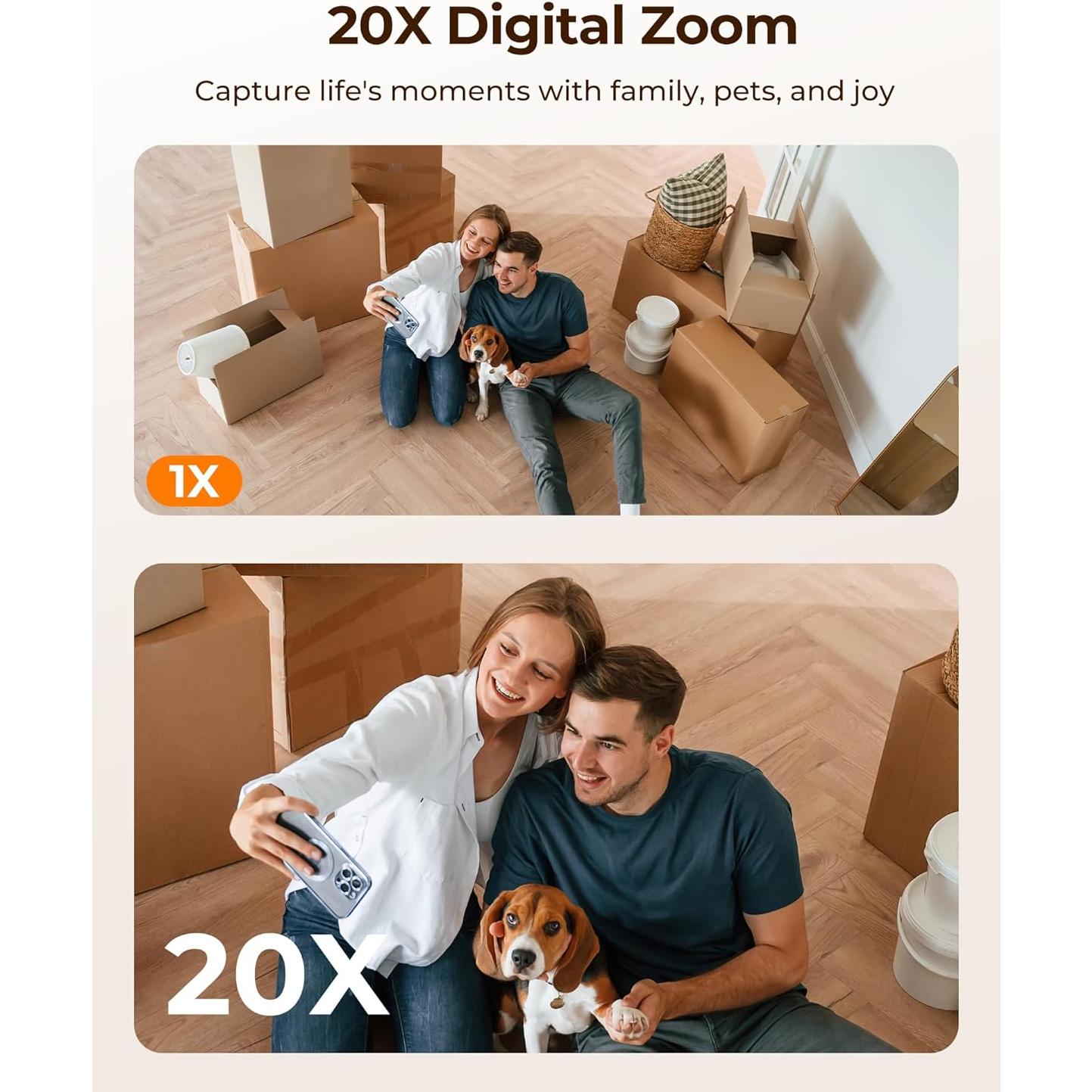 Cámara de Seguridad FOSCAM R4S 4MP WiFi con Visión Nocturna