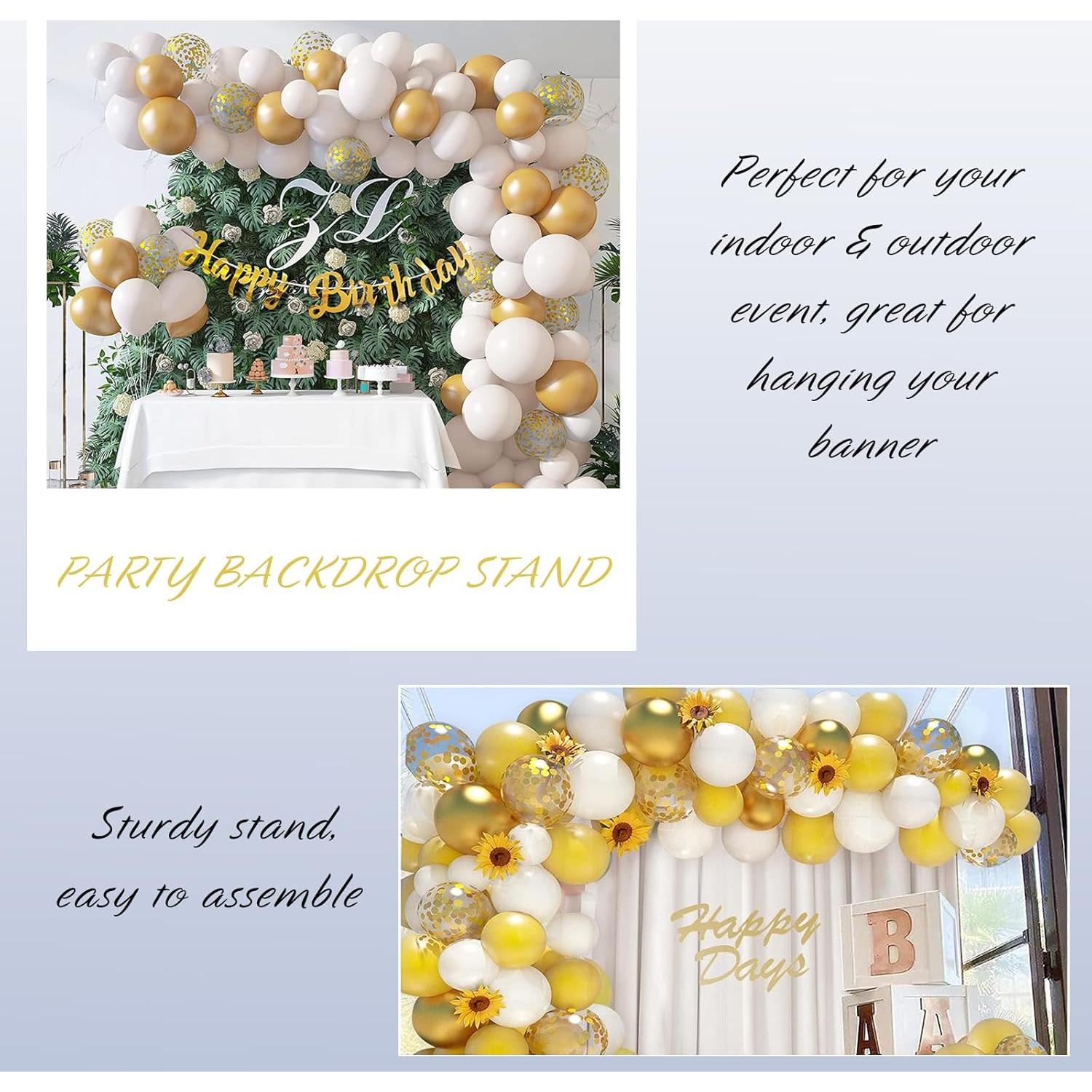 Kit de Soporte de Fondo BEIYANG 2.29 m x 3.05 m Ajustable