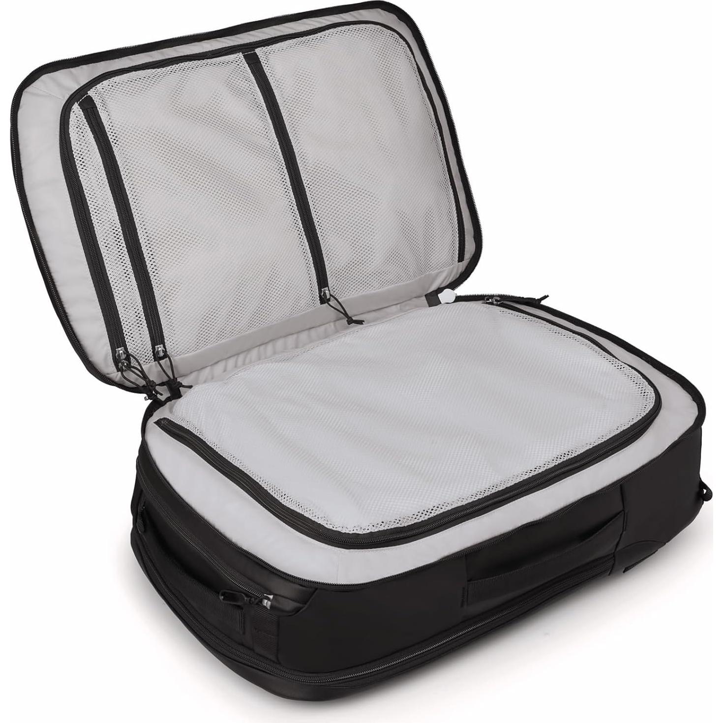 Mochila de Mano Osprey Transporter 44L Negra para Viaje