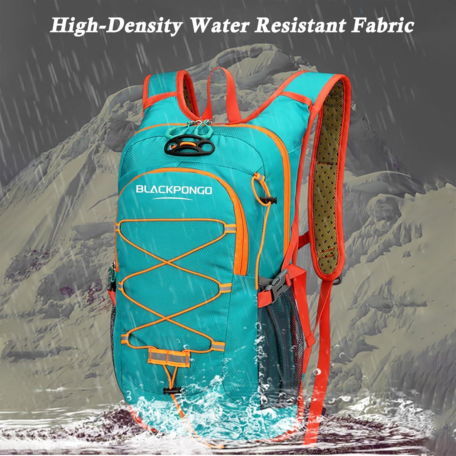 Mochila de Senderismo 35L Blackpongo Impermeable Unisex