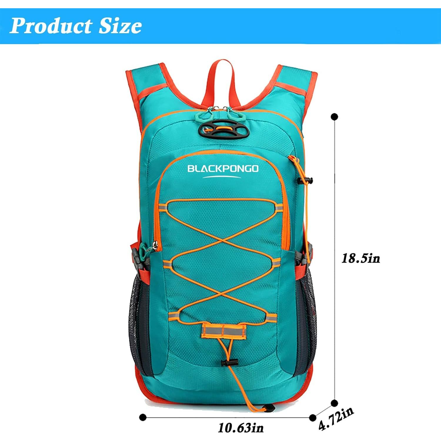 Mochila de Senderismo 35L Blackpongo Impermeable Unisex