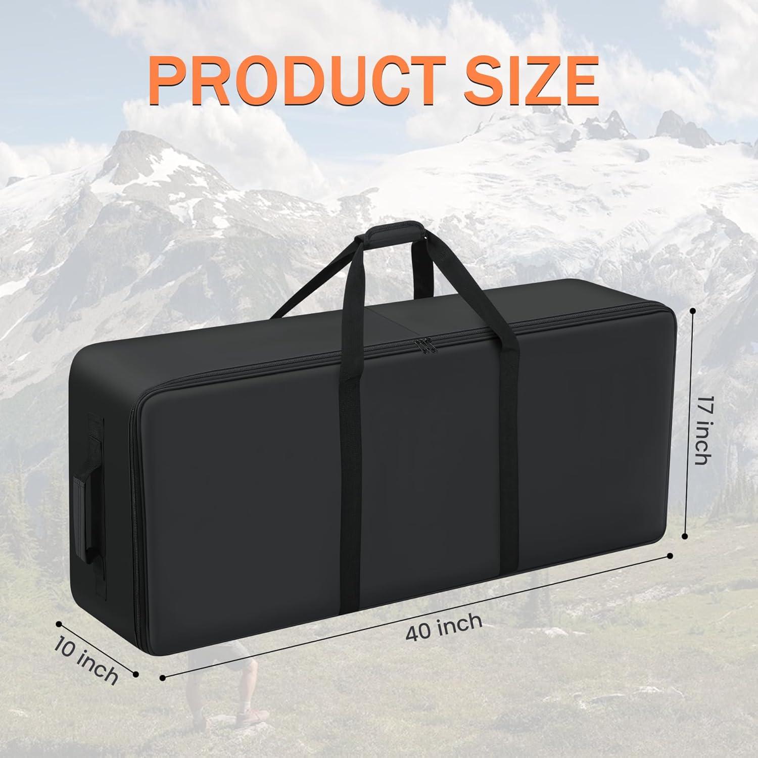 Bolsa de viaje duffel JMIANeodark 112L impermeable con ruedas