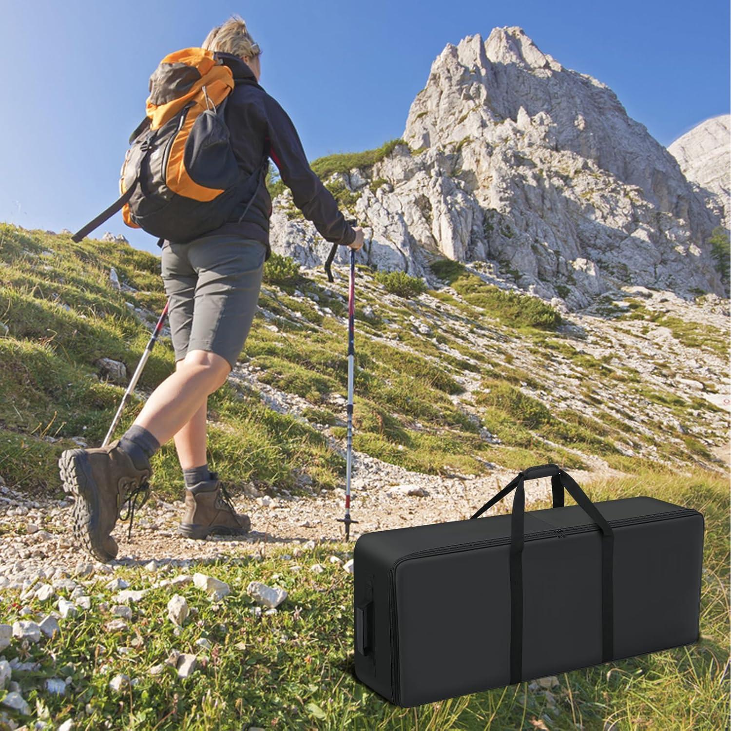 Bolsa de viaje duffel JMIANeodark 112L impermeable con ruedas