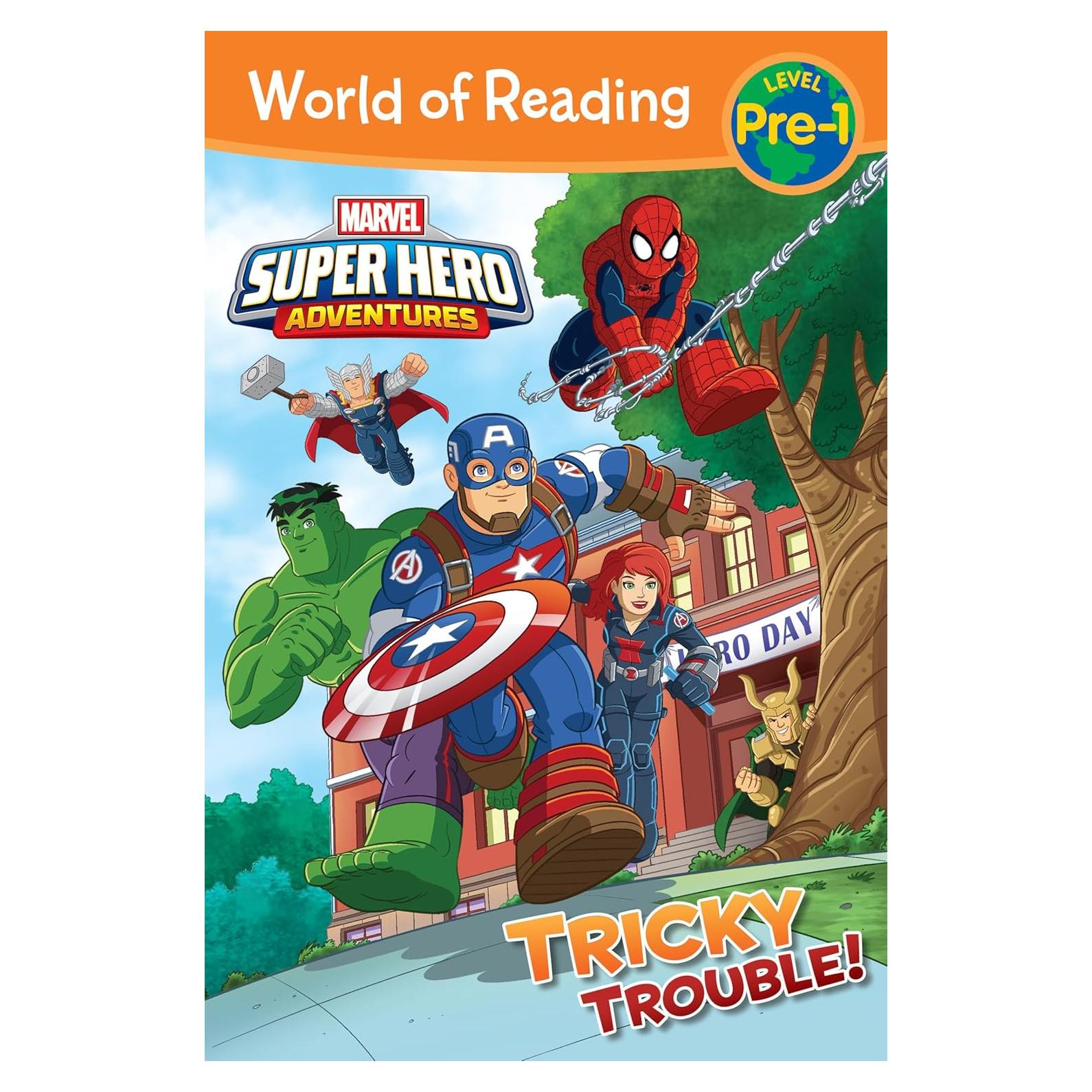World of Reading: Super Hero Adventures: Tricky Trouble!: Level Pre-1