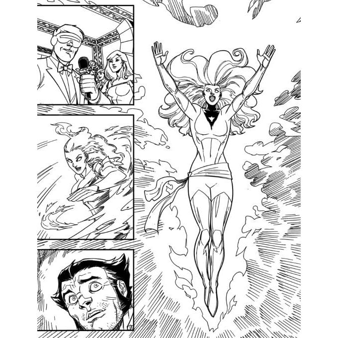 The Official X-Men Coloring Book
