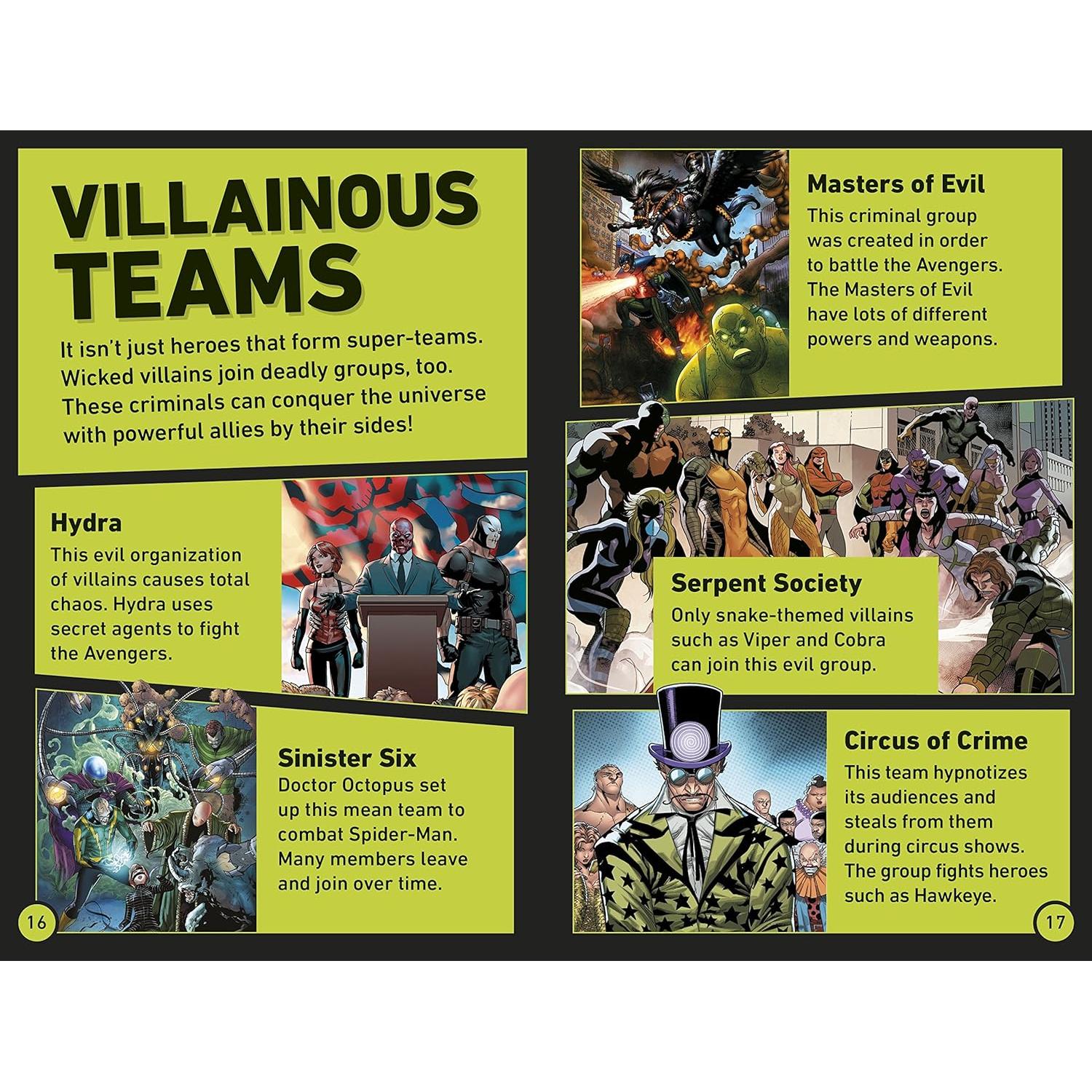 DK Readers L2: Marvel's Ultimate Villains (DK Readers Level 2)