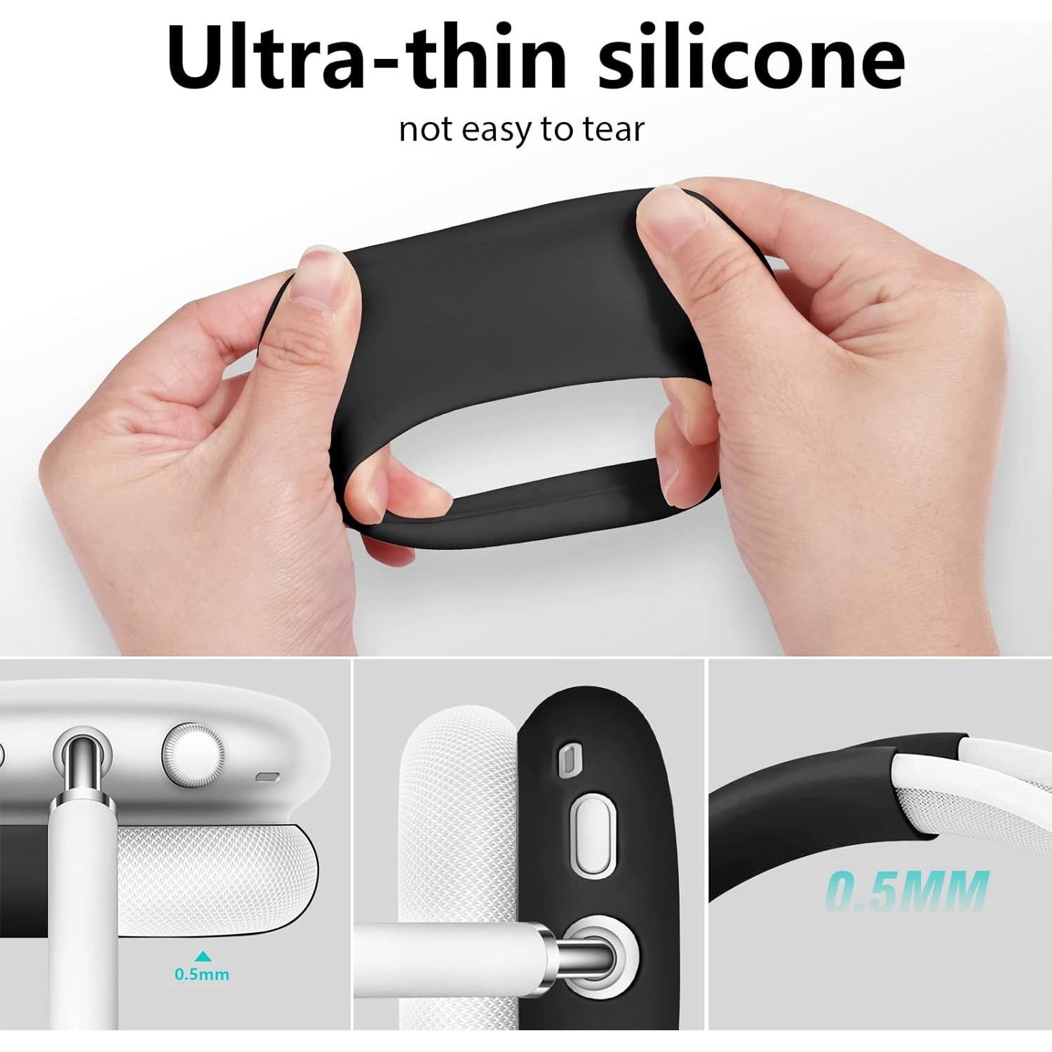 Funda de Silicona para Auriculares AirPods Max FILOTO Negro