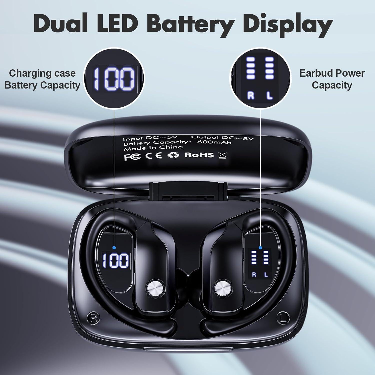 Auriculares Inalámbricos Caymuller DT16 Bluetooth 5.0 IPX5