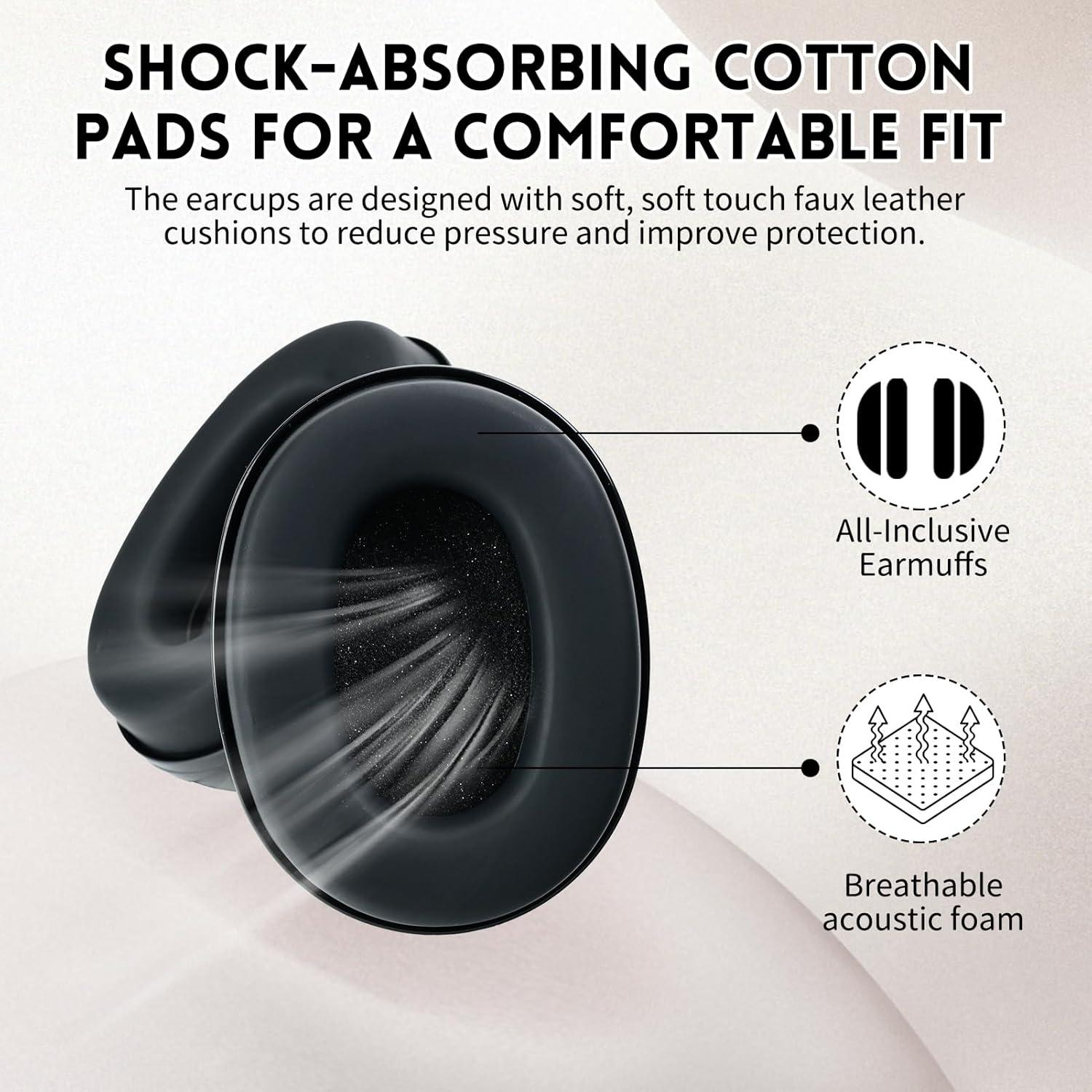 Protectores Auditivos ZOZZGO MA-01 Reducción de Ruido 30dB