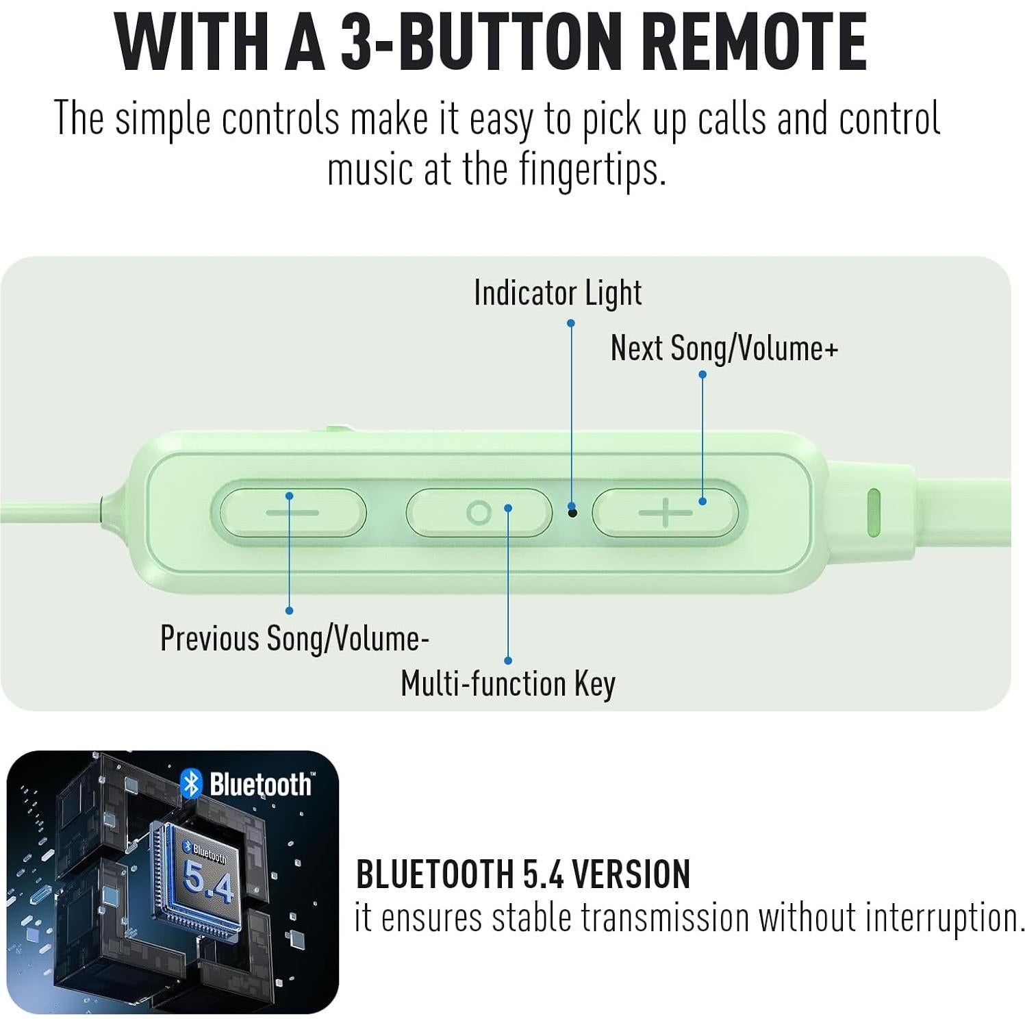 Auriculares Inalámbricos Hearprotek SE02 GN Bluetooth 5.4