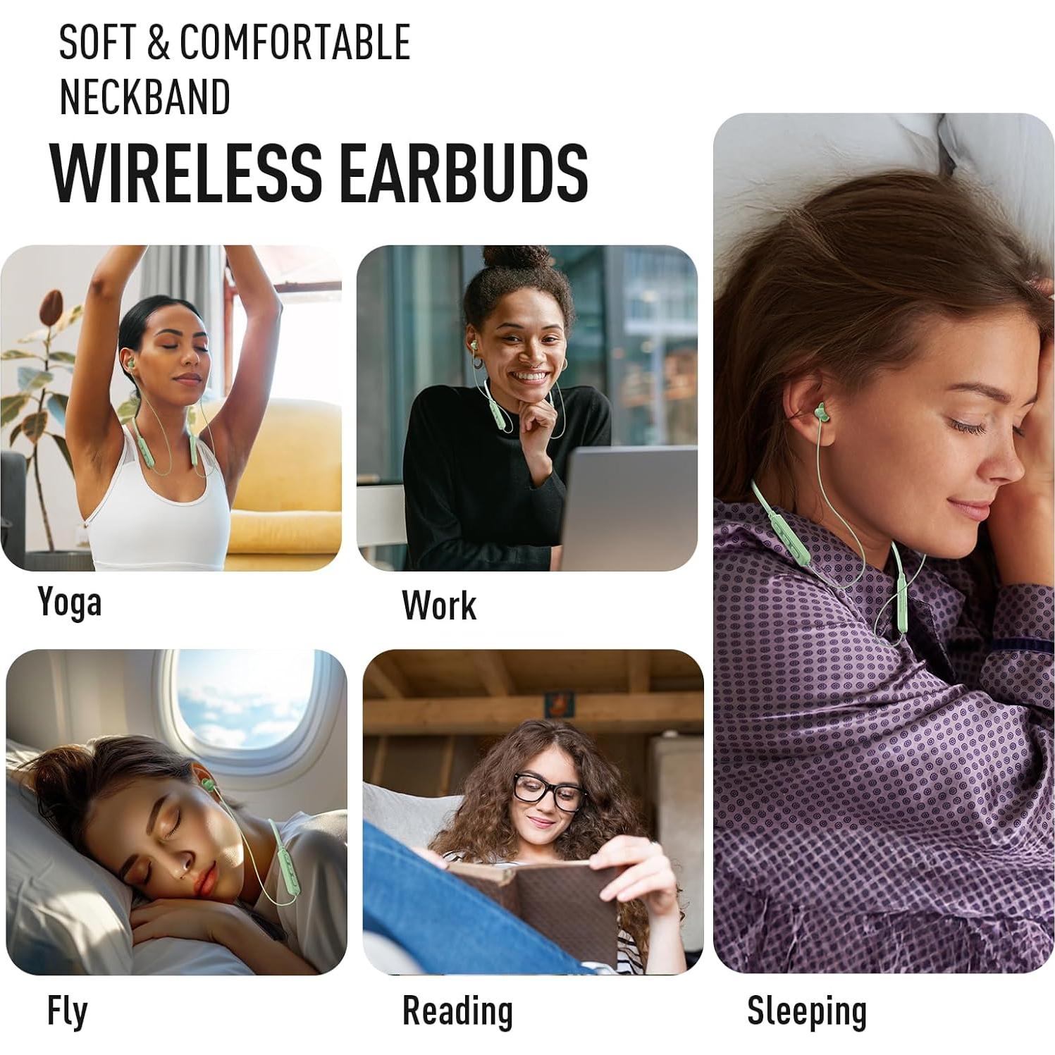 Auriculares Inalámbricos Hearprotek SE02 GN Bluetooth 5.4