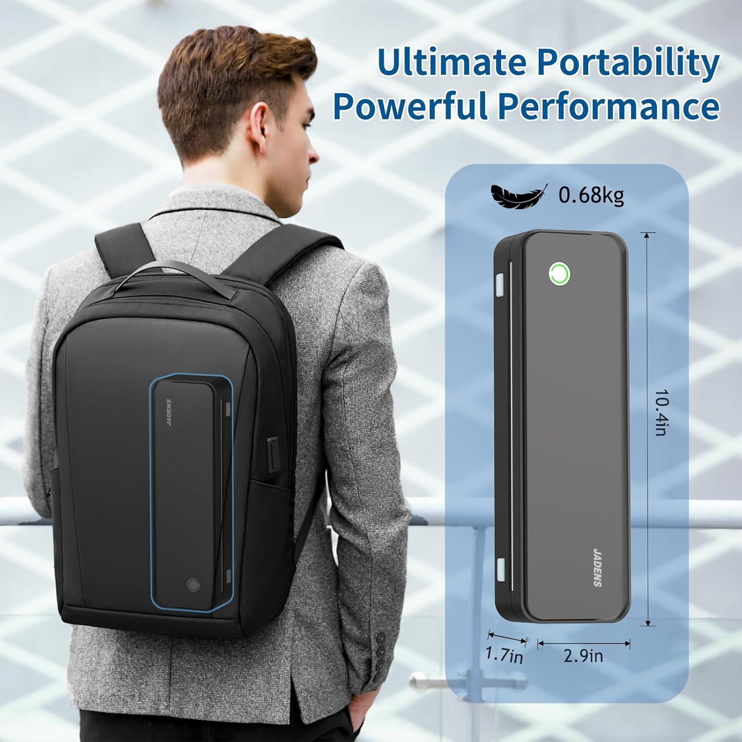 Impresora Térmica Portátil JADENS 300, Bluetooth, 300DPI