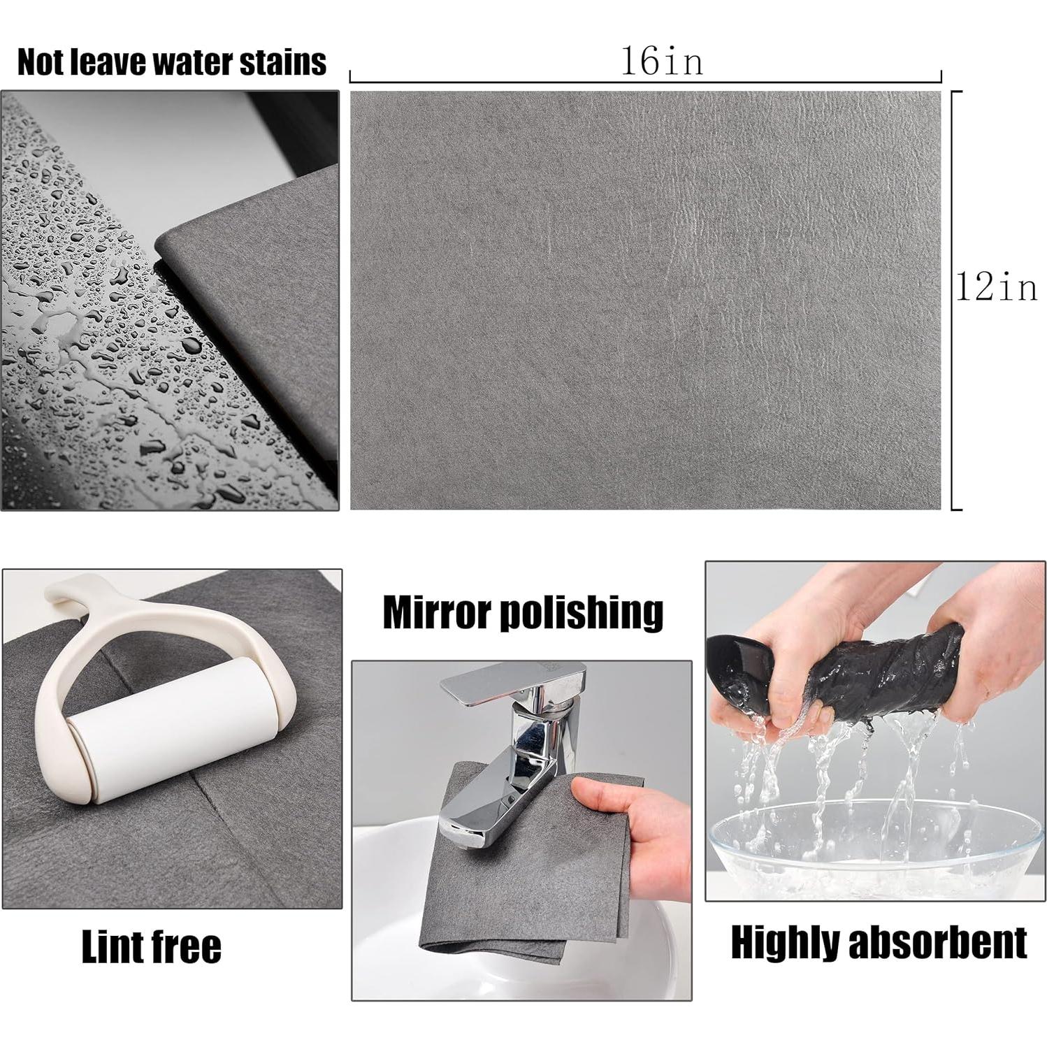 Paño de Limpieza Mágico KTT Microfibra Reutilizable 5 Piezas