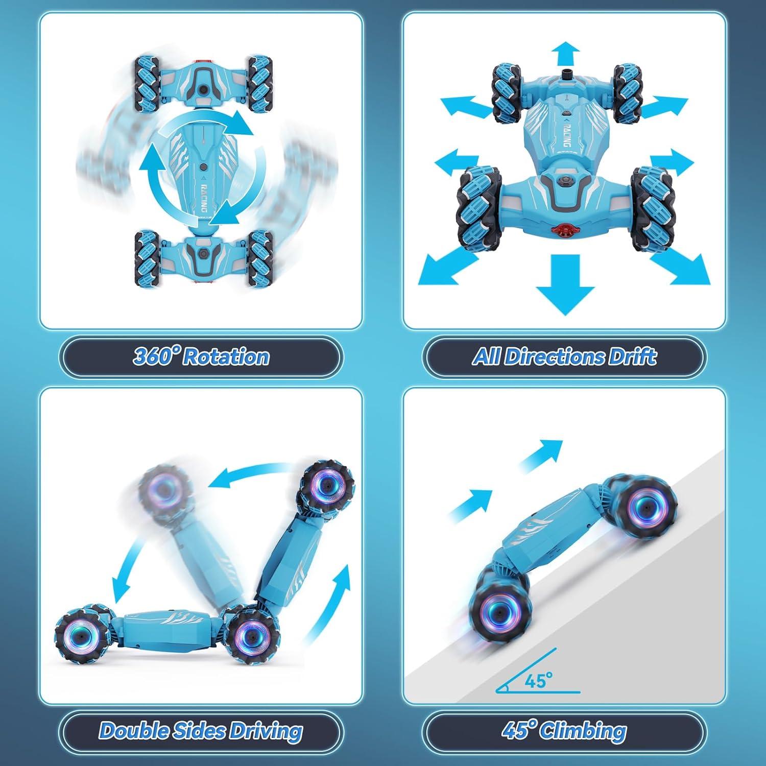 Coche Acrobático RC Dysaim 4WD con Detección de Gestos