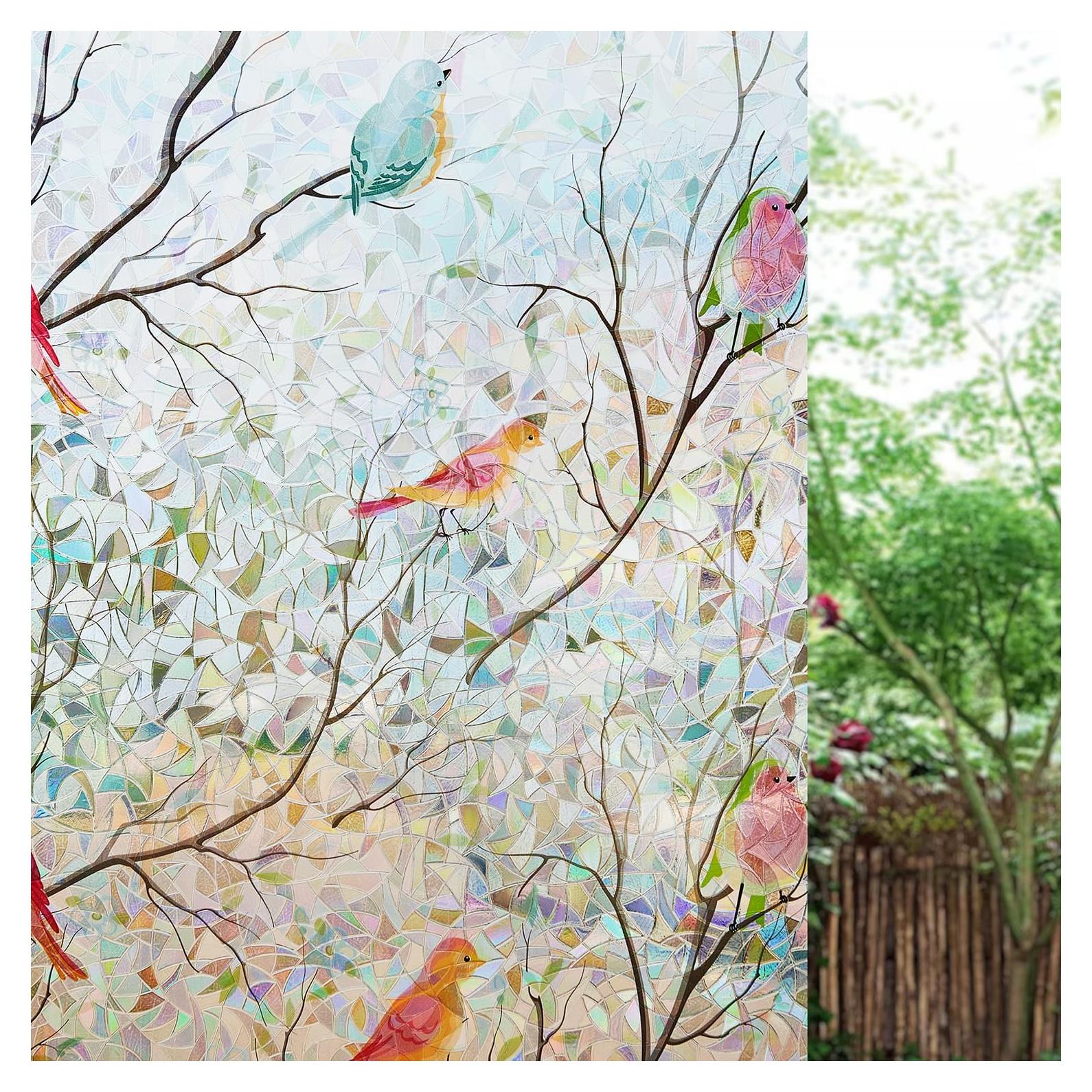 Película de Privacidad Ranzdn 44.5x199.4cm Vinilo UV