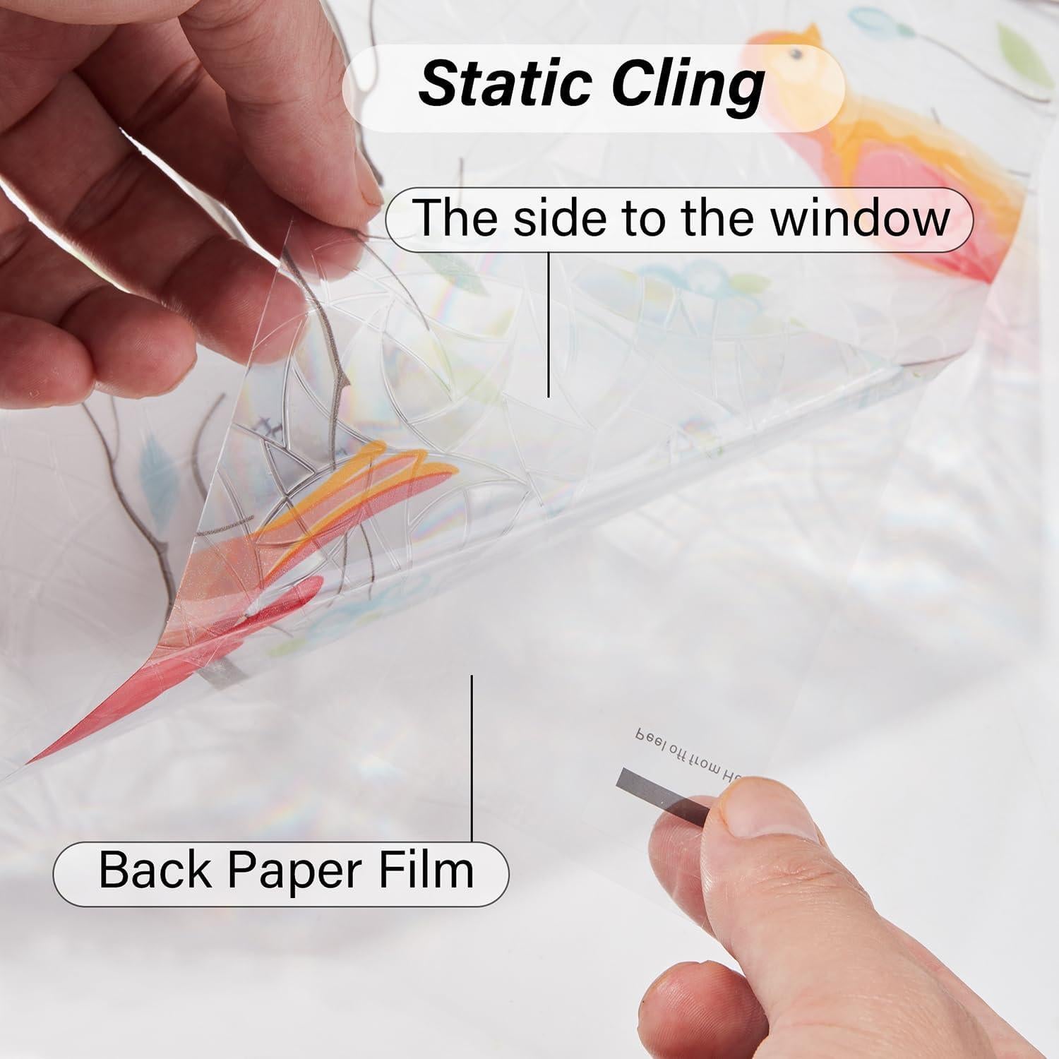 Película de Privacidad Ranzdn 44.5x199.4cm Vinilo UV