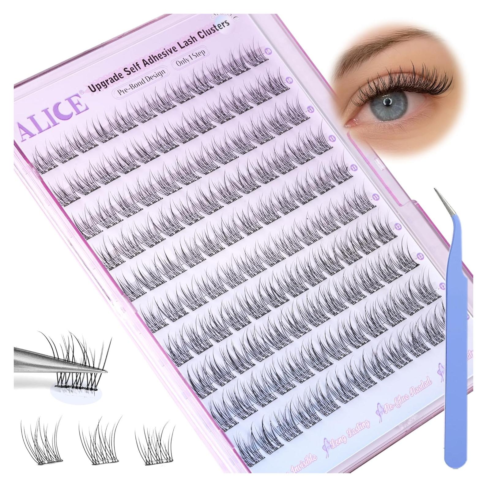 Pestañas Autoadhesivas ALICE 10-12mm Reutilizables 120pcs