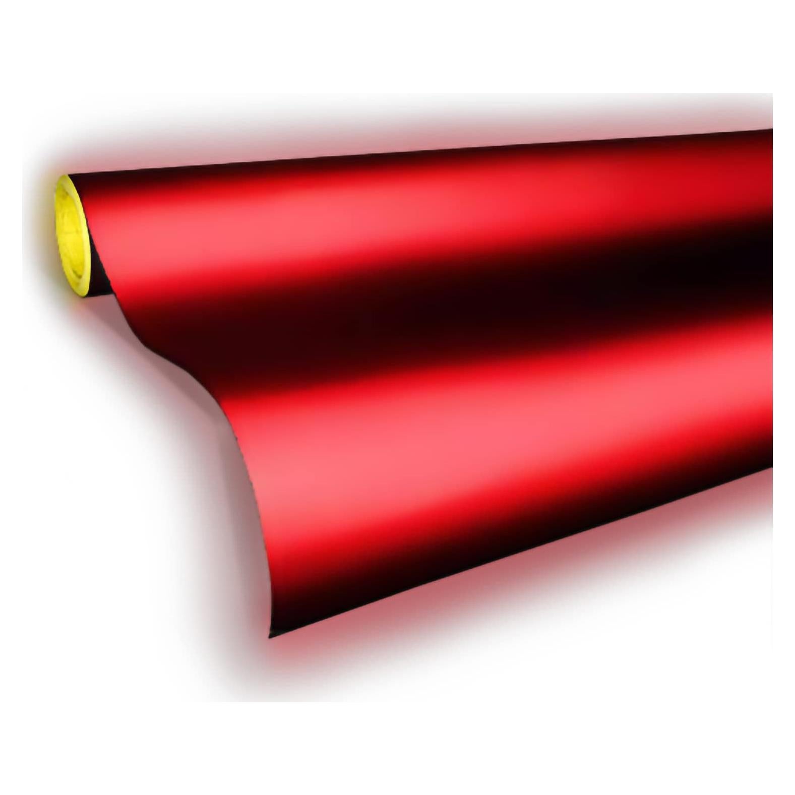 Vinilo Reflectante Gloss Rojo VViViD 0.15m x 1.22m para Autos