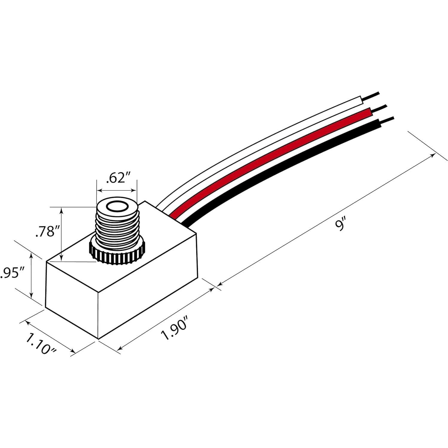 Interruptor Automático de Luz Fotocélula Solus SPC-688 120V