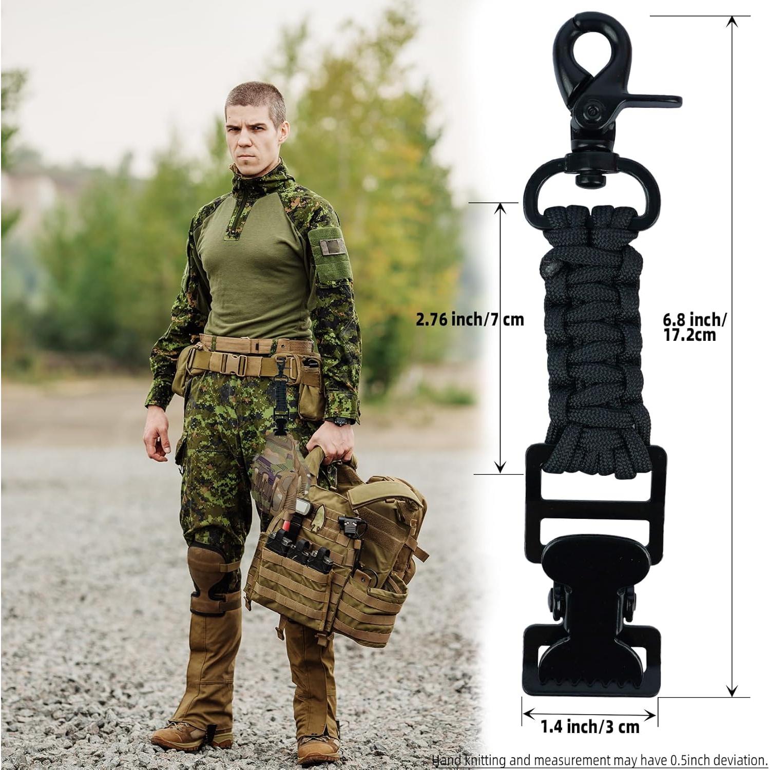 Soporte de Clip para Guantes KUNN - Alta Resistencia, Negro