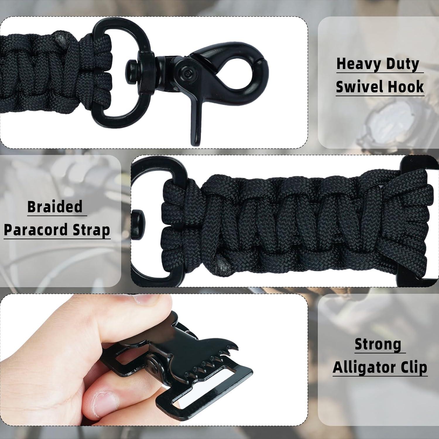 Soporte de Clip para Guantes KUNN - Alta Resistencia, Negro