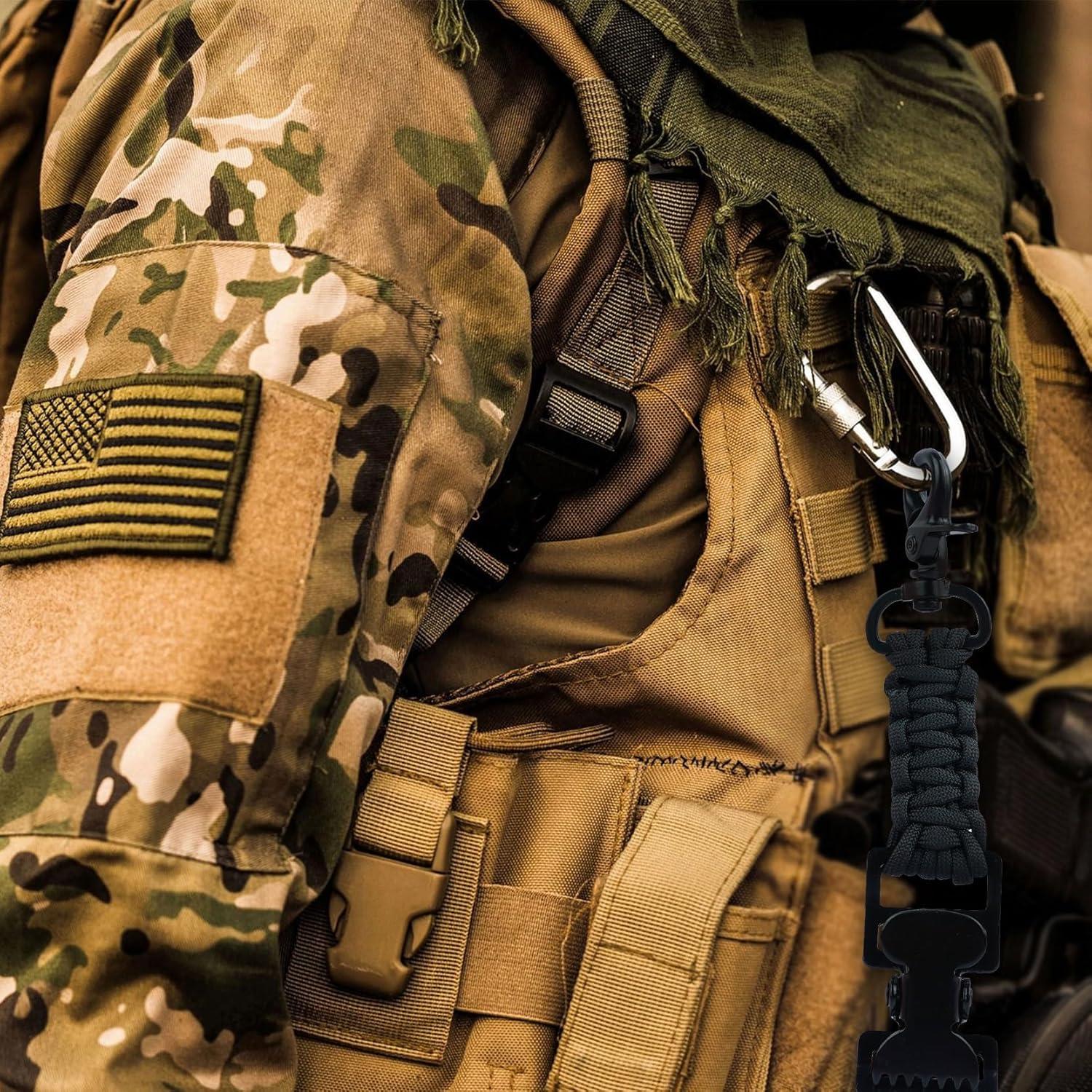 Soporte de Clip para Guantes KUNN - Alta Resistencia, Negro