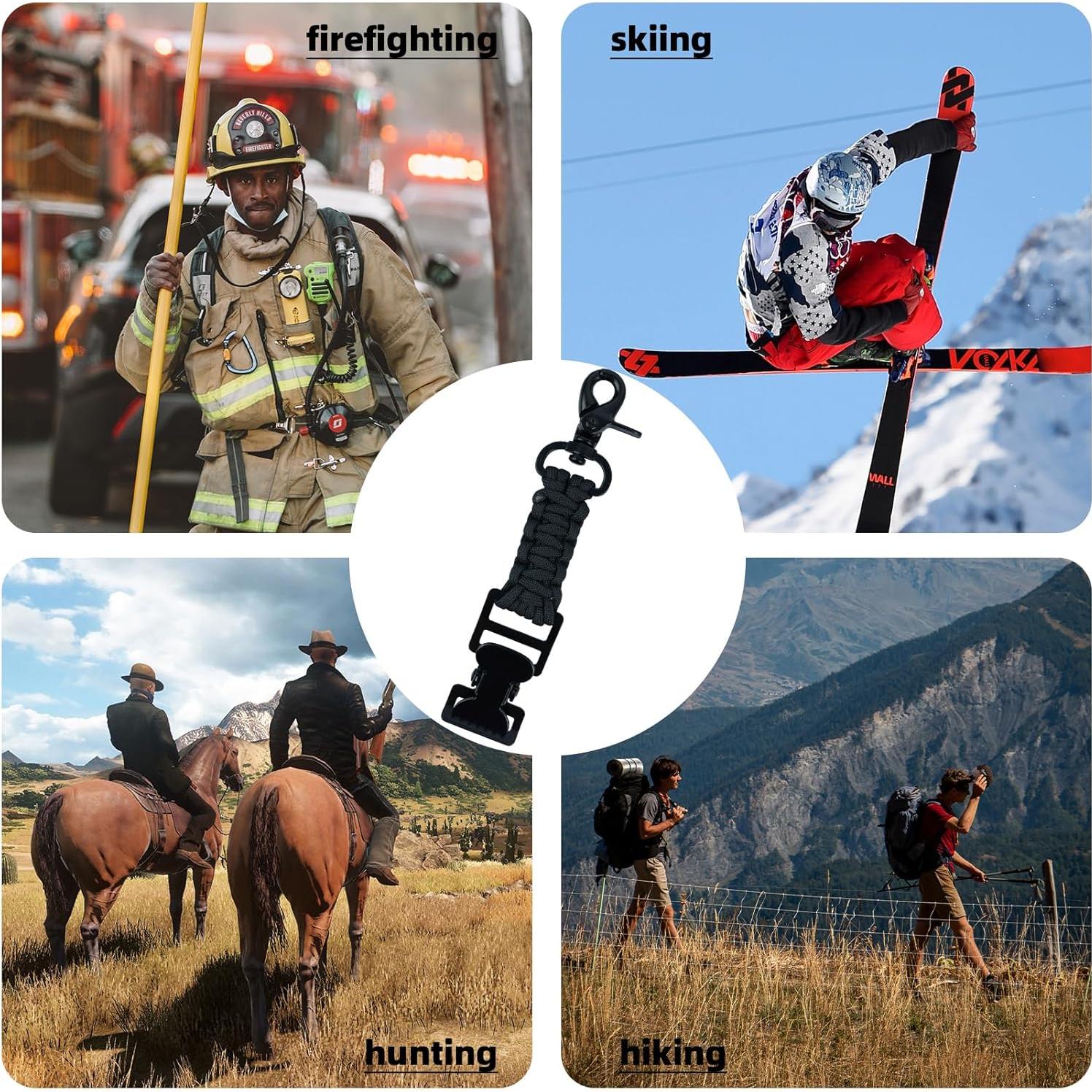 Soporte de Clip para Guantes KUNN - Alta Resistencia, Negro