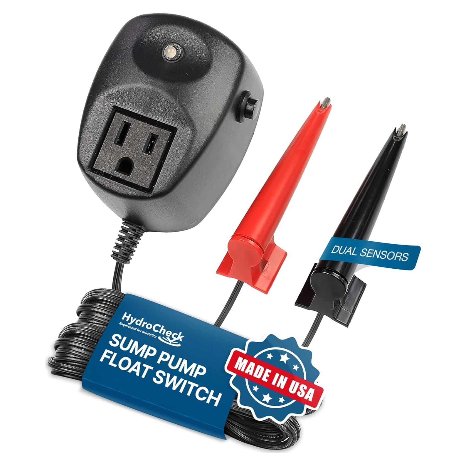Interruptor de Flotador HydroCheck HC6000v2 para Sump 120V