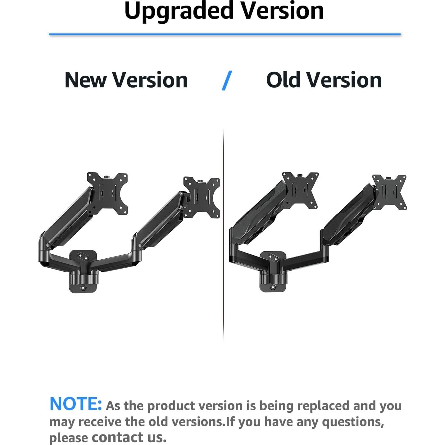 Soporte de Pared Doble para Monitor MOUNTUP 32" Ajustable VESA