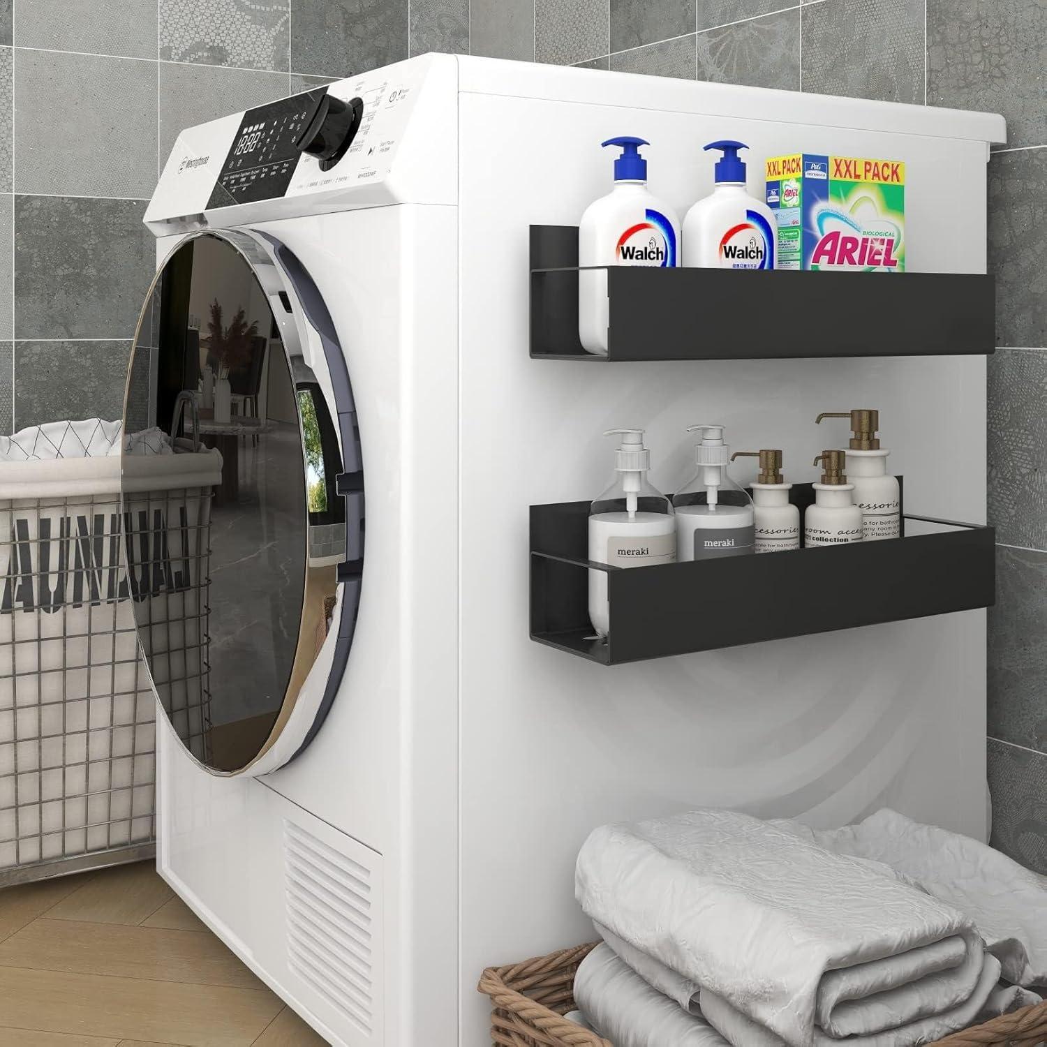 Organizador de Especias Magnético Easyhouse 6 Paquetes Metal Negro