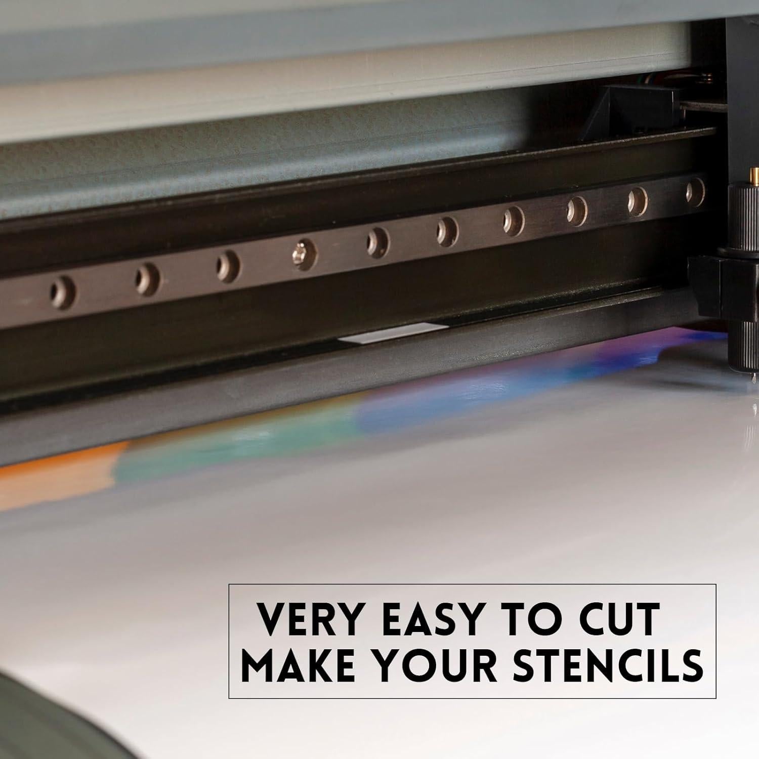 Hojas de Plantilla Frienda 30.48x24.38m Acetato Transparente 4 Mil