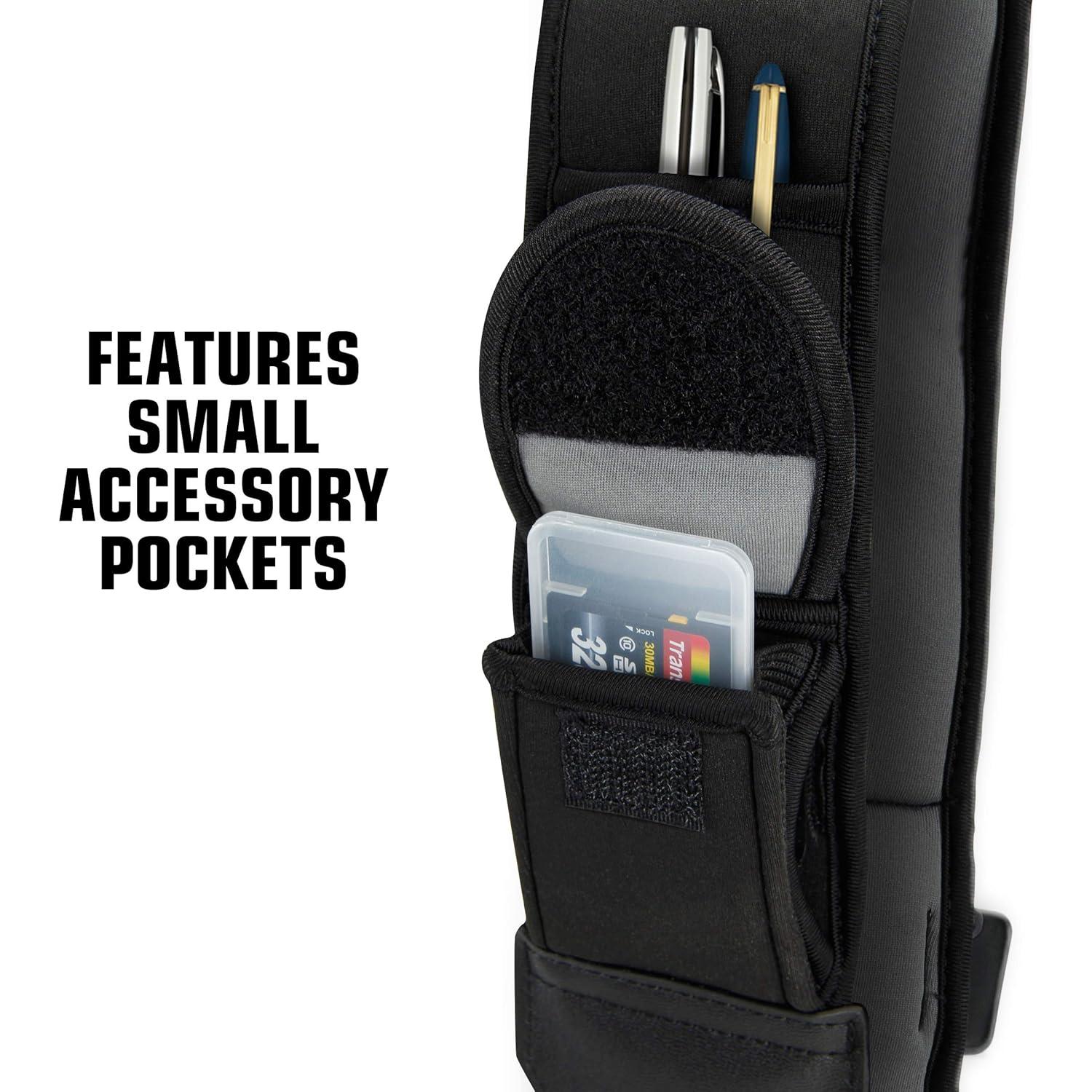 Correa Sling para Cámara USA Gear Neopreno Ajustable Negro