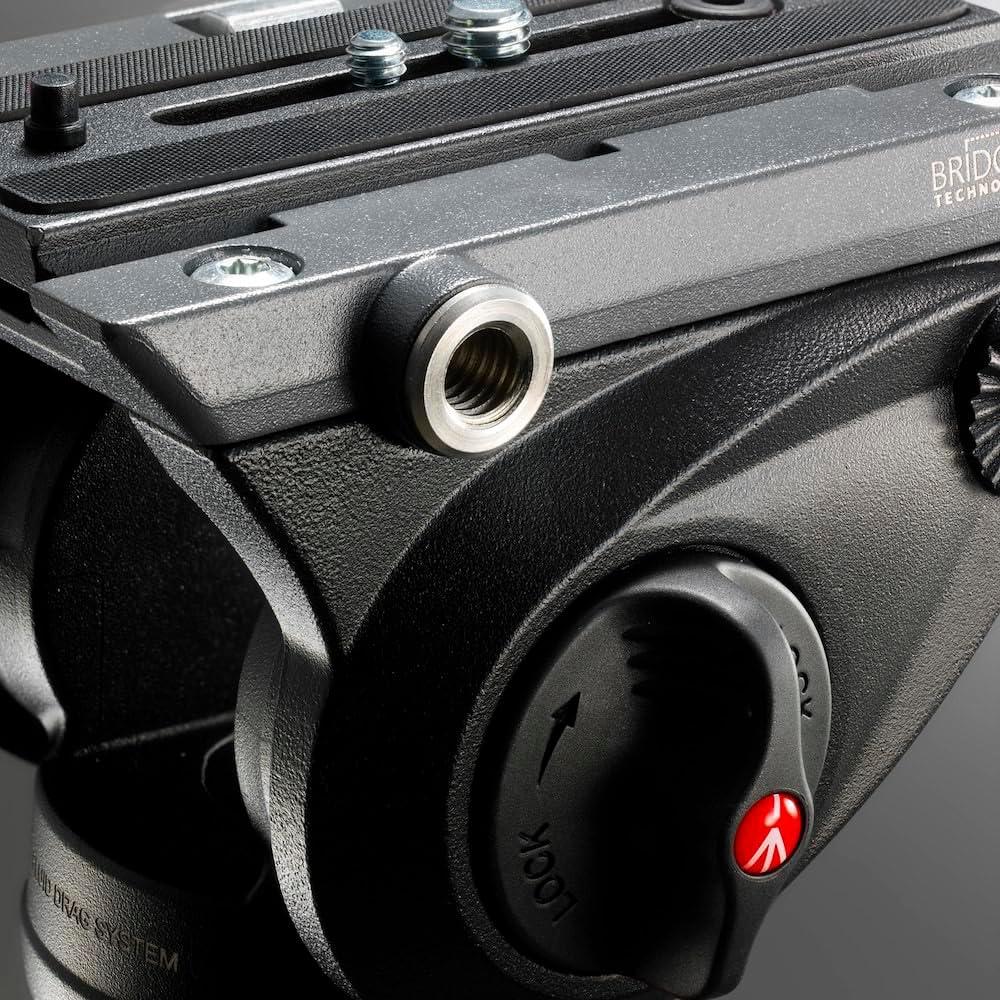 Cabezal de Video Fluido Manfrotto MVH500AH, Soporta 5kg
