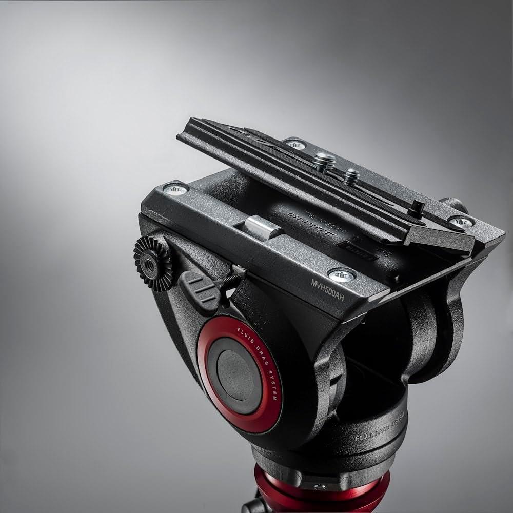 Cabezal de Video Fluido Manfrotto MVH500AH, Soporta 5kg