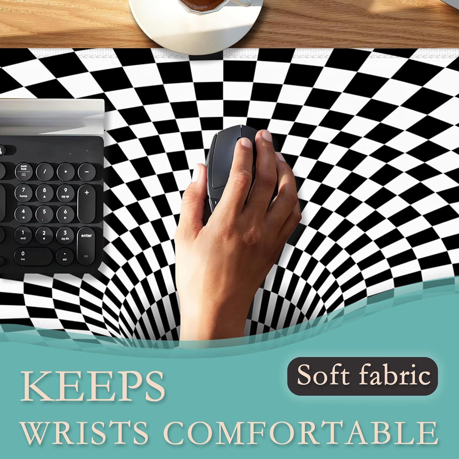 Alfombrilla de Escritorio TUBAMQ Geométrica 80x40cm Antideslizante