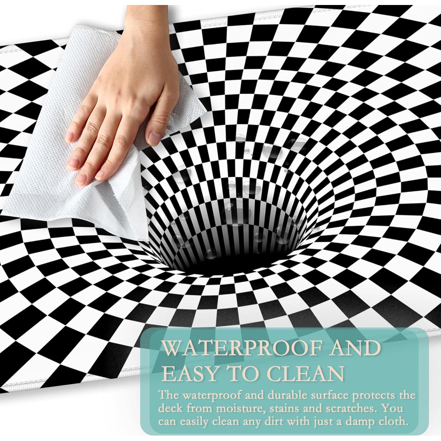 Alfombrilla de Escritorio TUBAMQ Geométrica 80x40cm Antideslizante