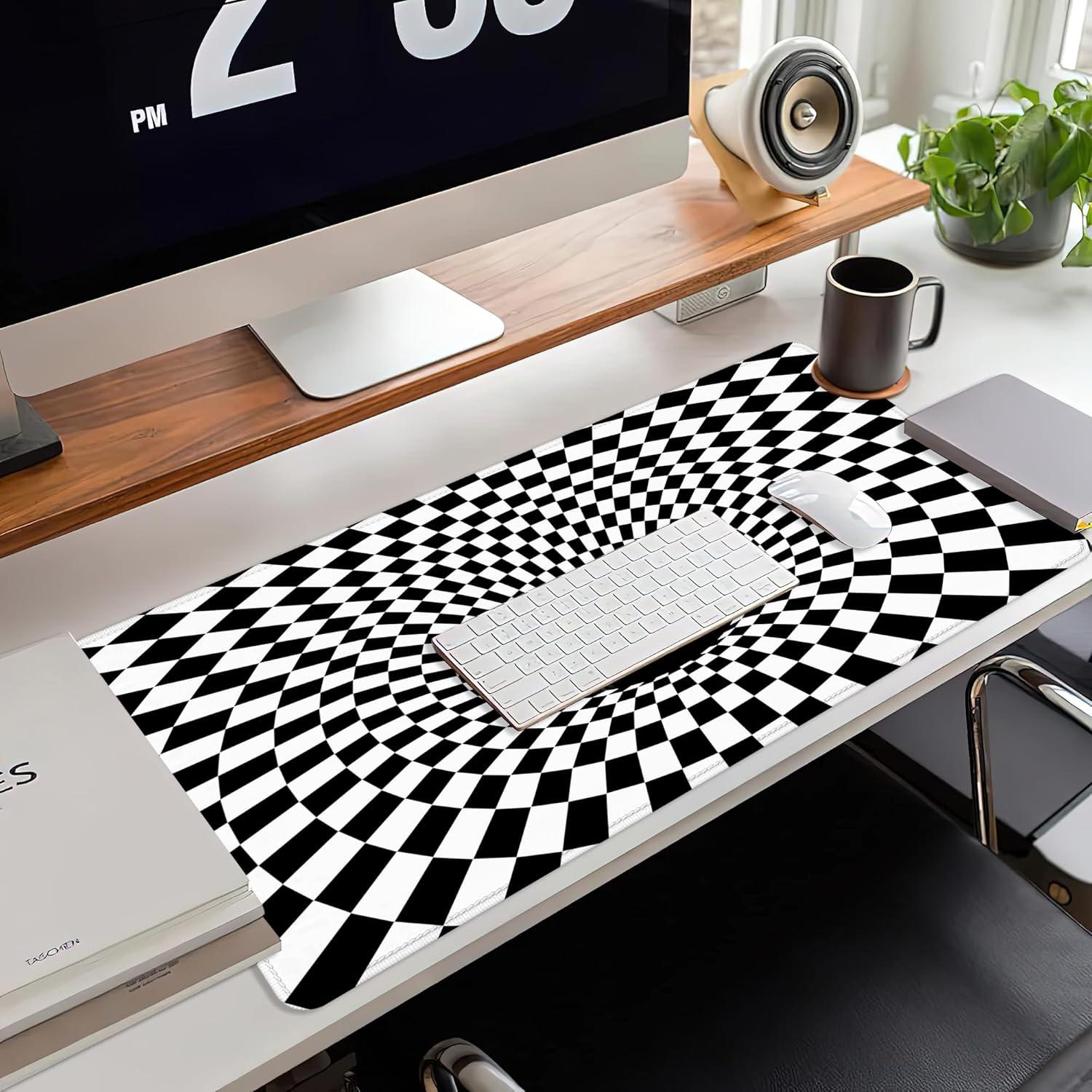 Alfombrilla de Escritorio TUBAMQ Geométrica 80x40cm Antideslizante