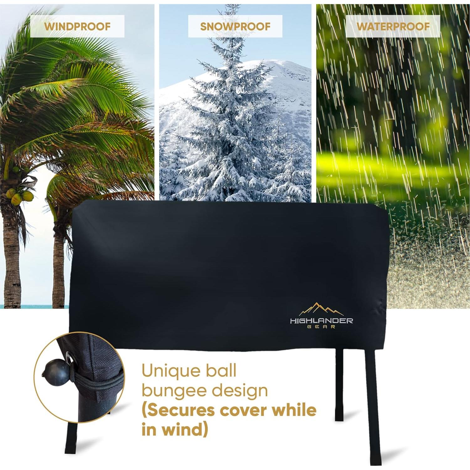 Funda Impermeable Highlander para Estufa Camp Chef 2 Quemadores