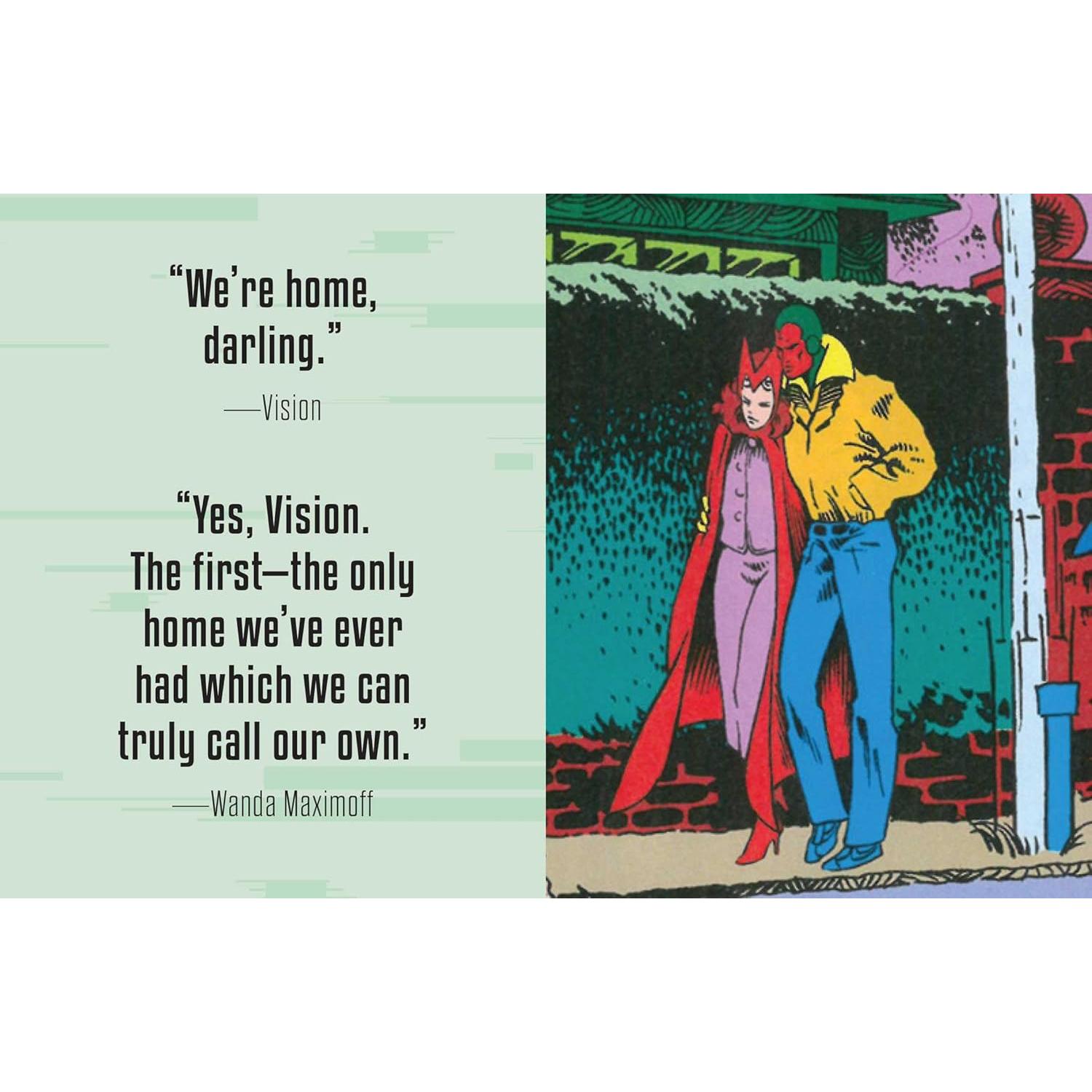 Marvel: The Tiny Book of Scarlet Witch and Vision: (Wanda Maximoff and Vision Comics, Geeky Novelty Gifts for Marvel Fans)