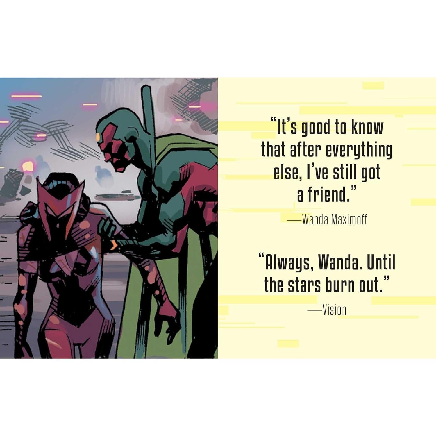 Marvel: The Tiny Book of Scarlet Witch and Vision: (Wanda Maximoff and Vision Comics, Geeky Novelty Gifts for Marvel Fans)