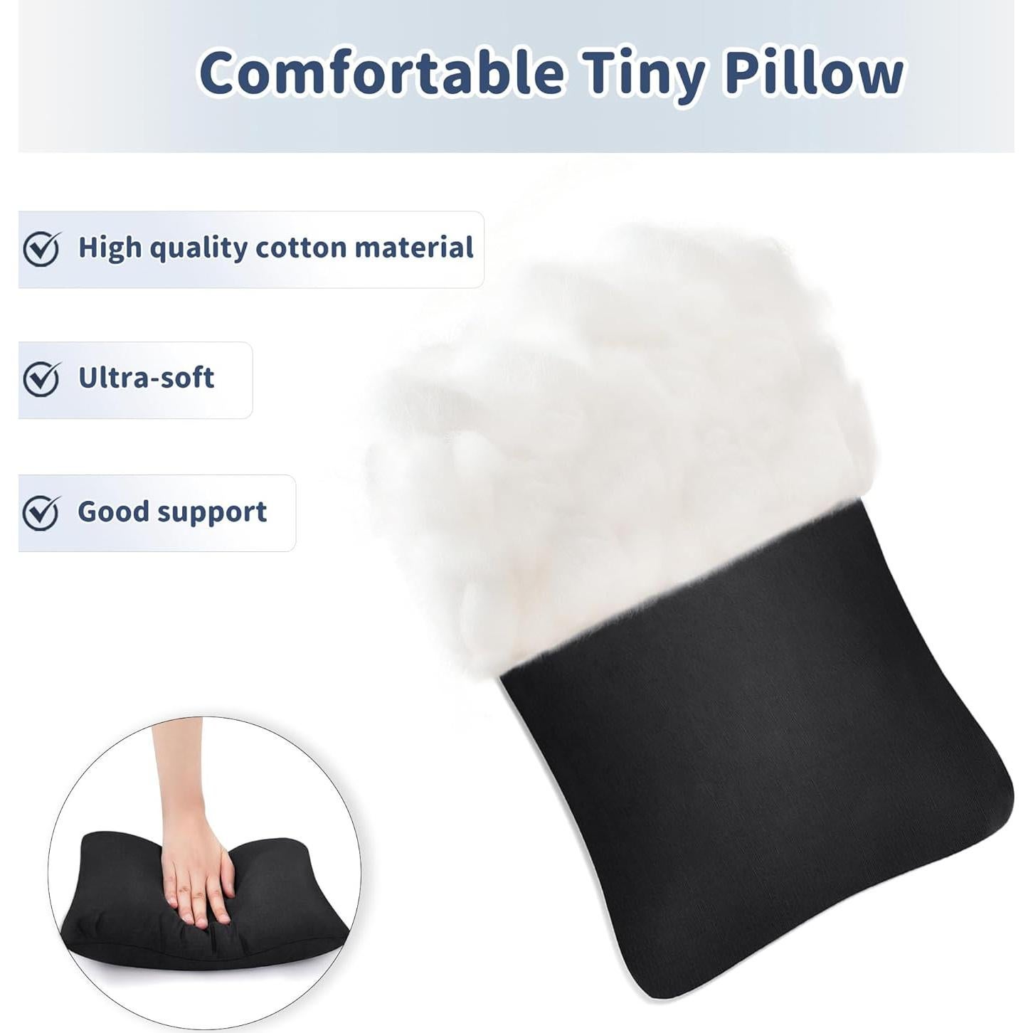 Almohada Pequeña Pro Goleem 27.9x15.2 cm para Viajar