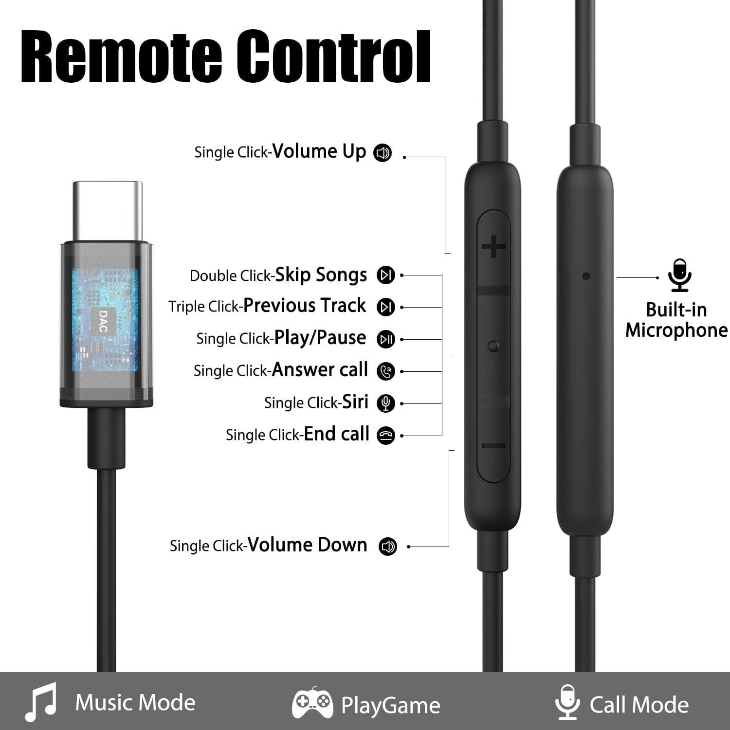 Auriculares Lightning ADPROTECH In-Ear MFi Negro para iPhone