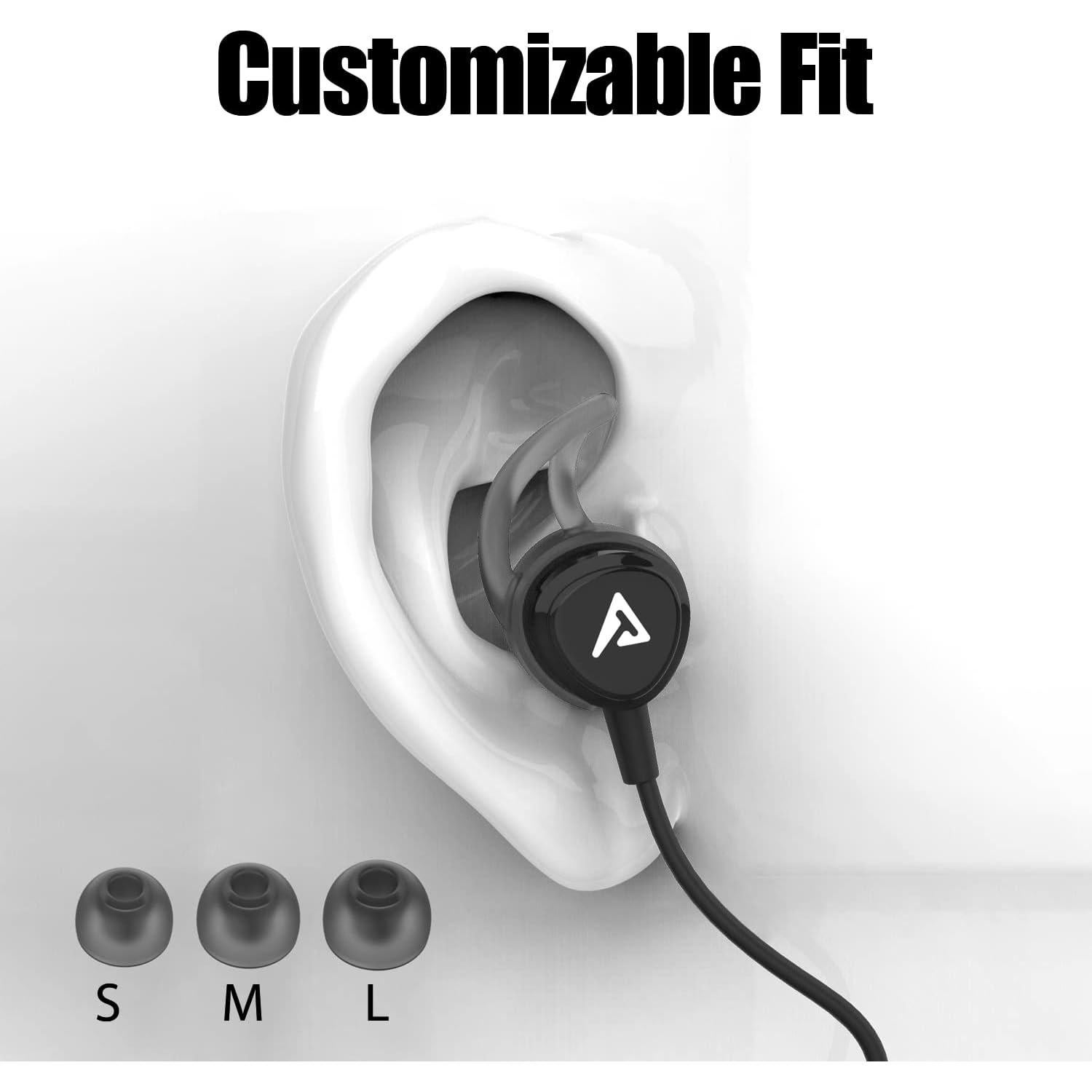 Auriculares Lightning ADPROTECH In-Ear MFi Negro para iPhone