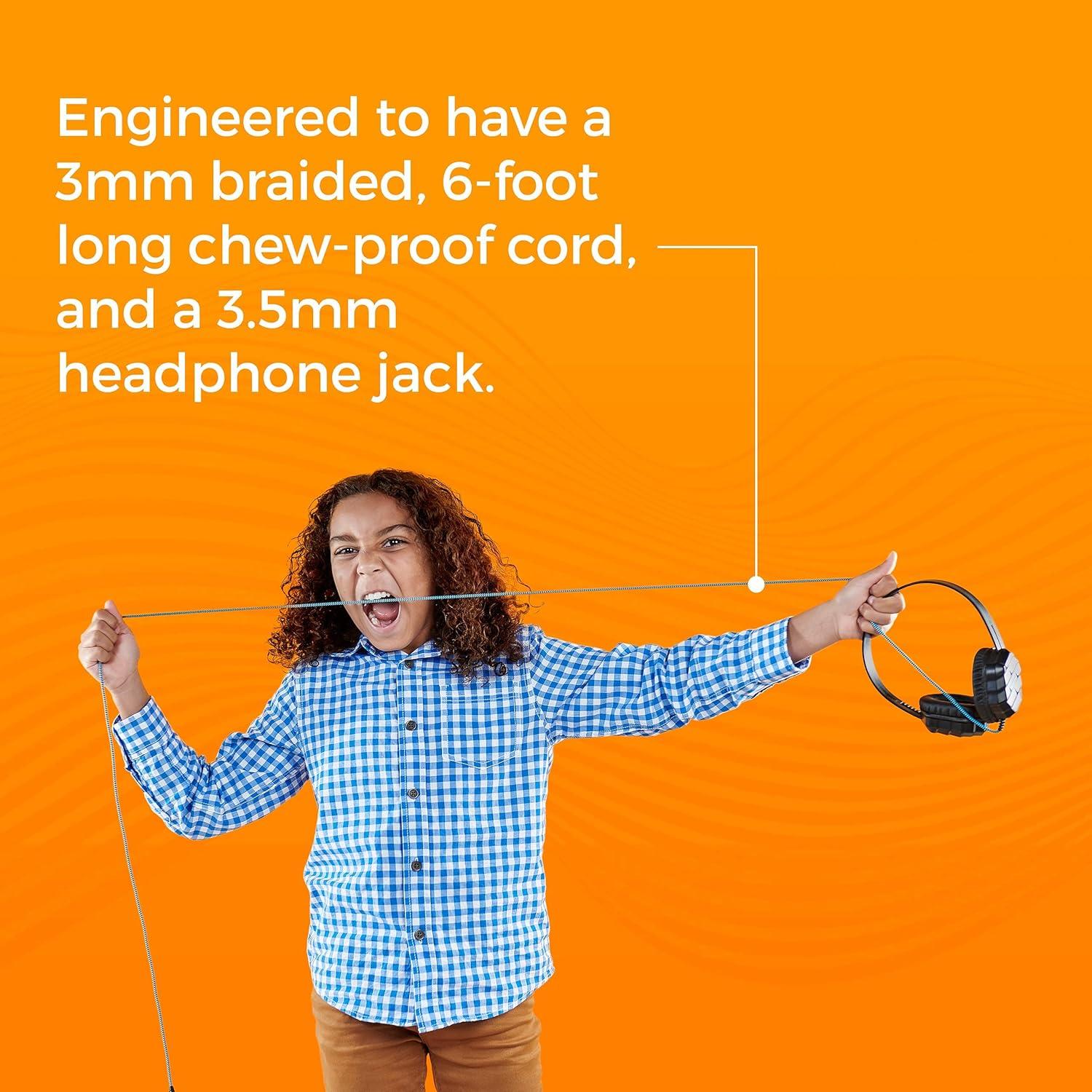 Auriculares On-Ear Gumdrop DropTech B1 para Estudiantes - Negro